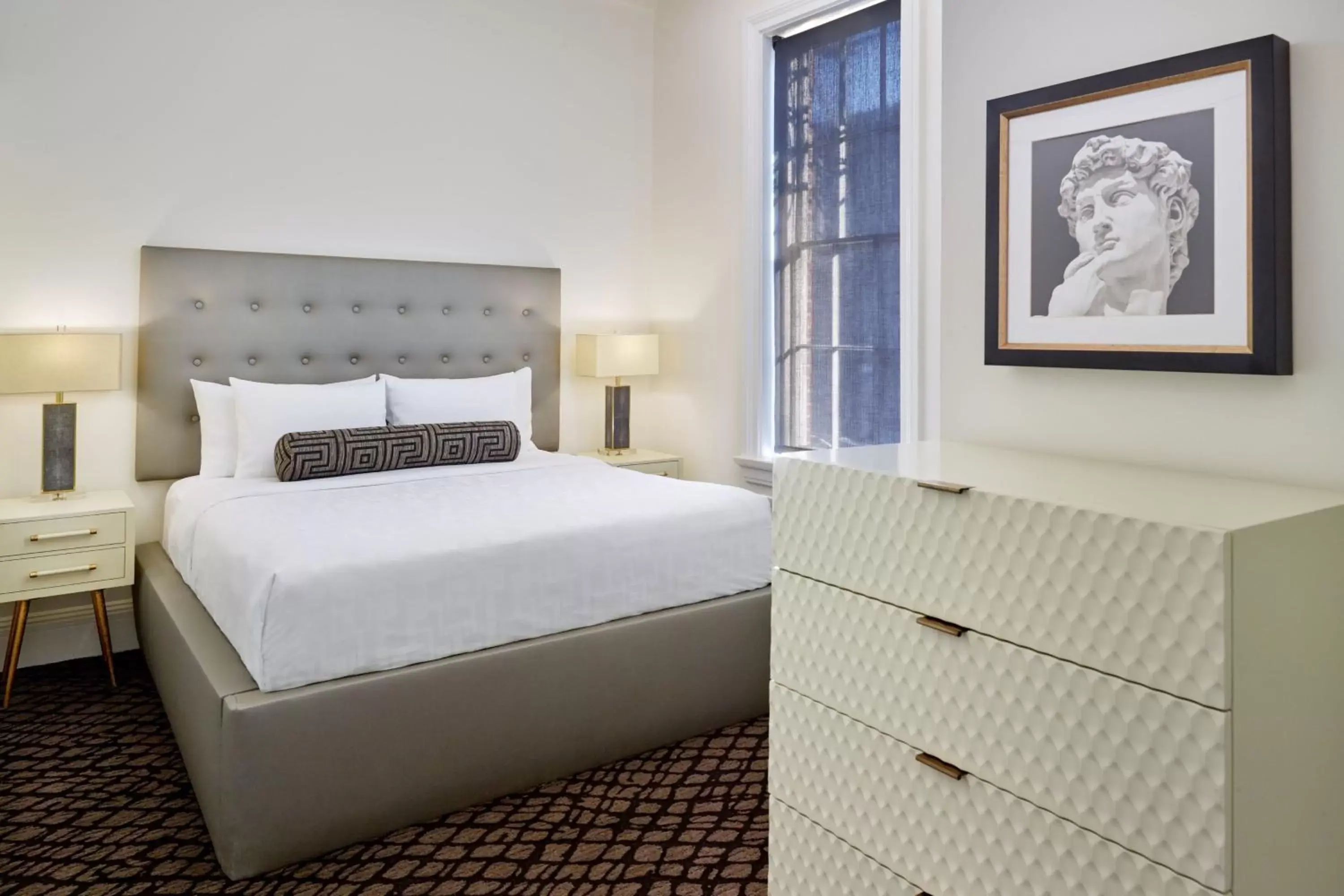 Bedroom, Bed in The Tremont House, Galveston, a Tribute Portfolio Hotel
