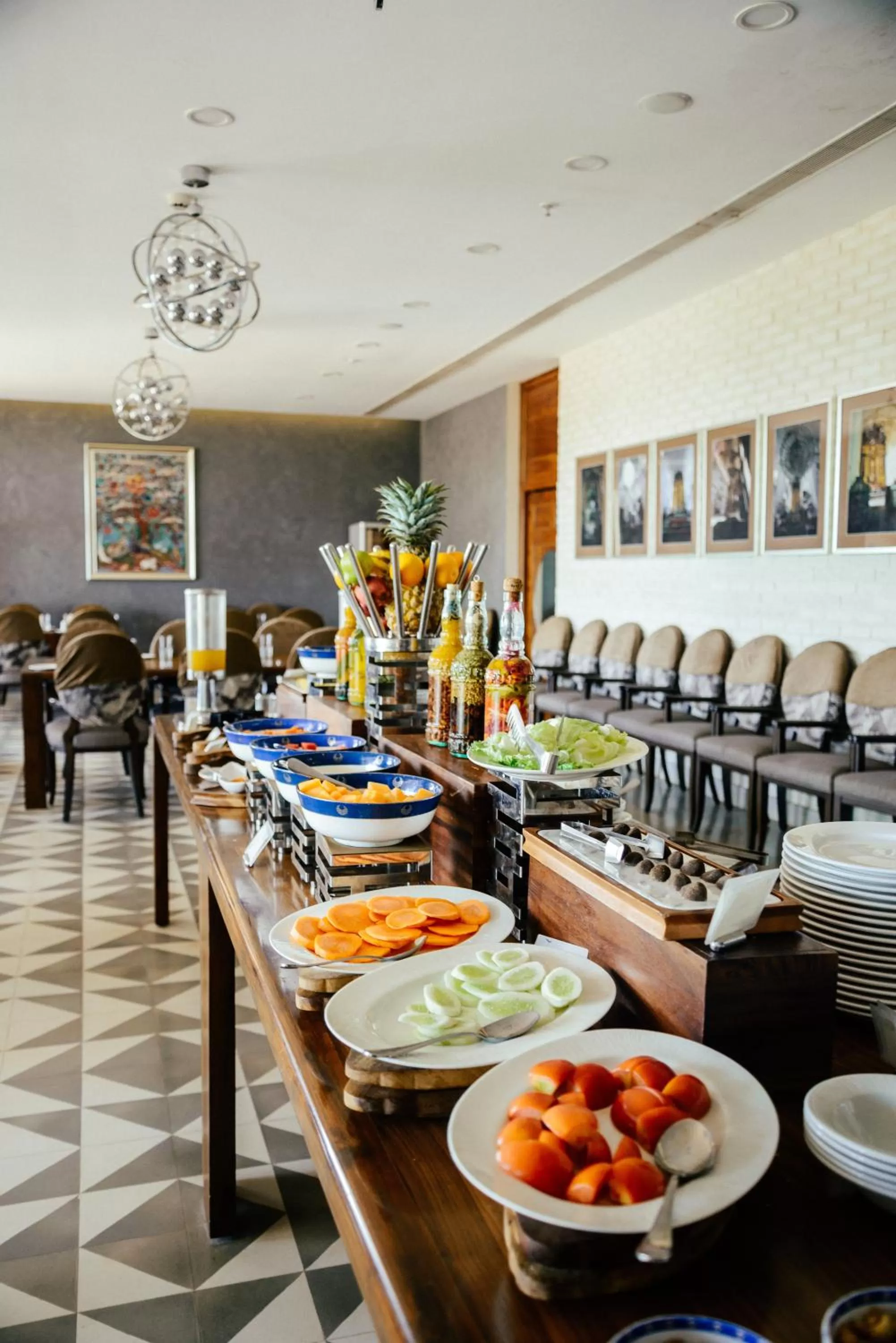 Food in Acron Waterfront Resort