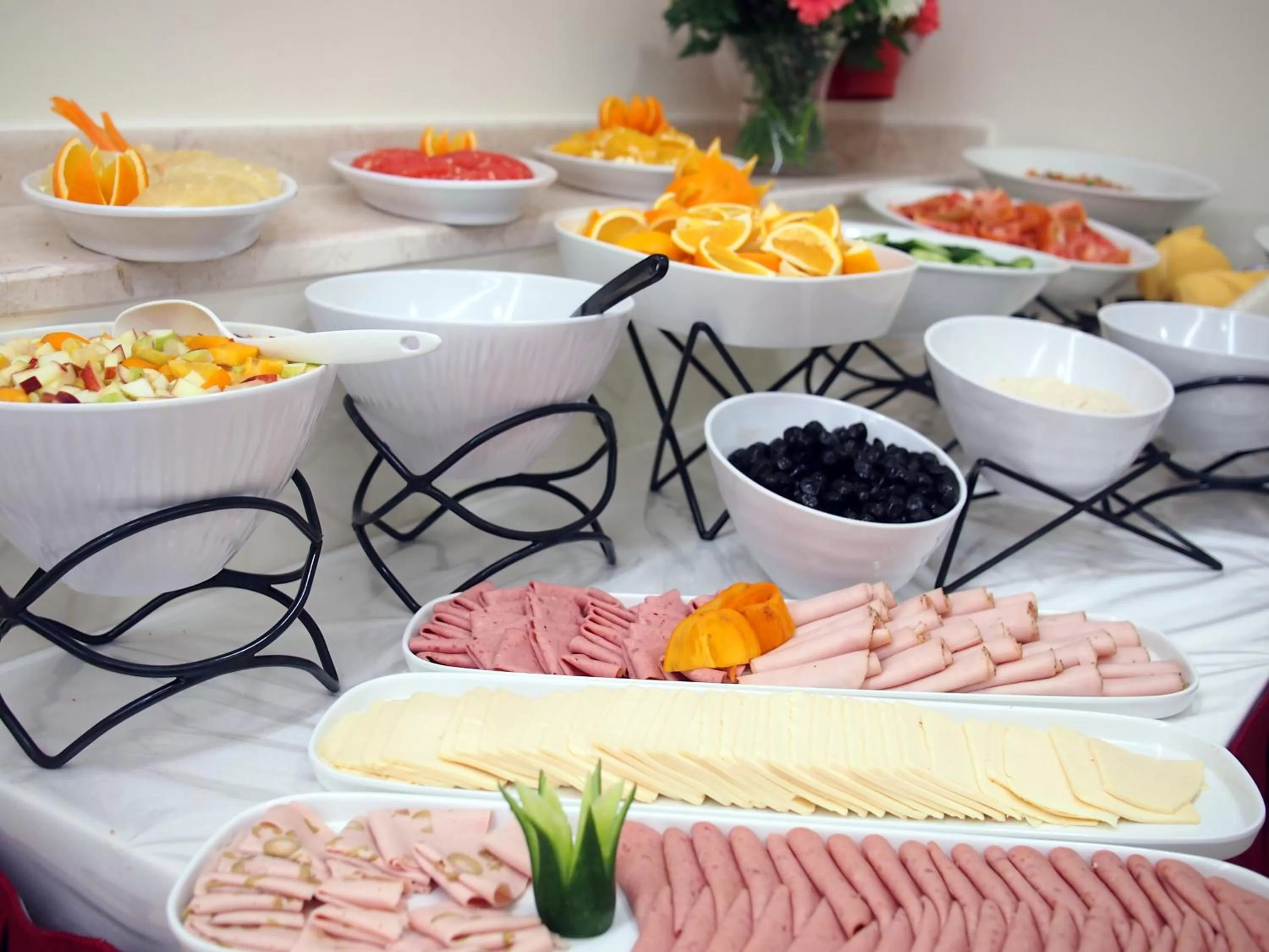 Buffet breakfast in New Capitol Hotel - Jerusalem