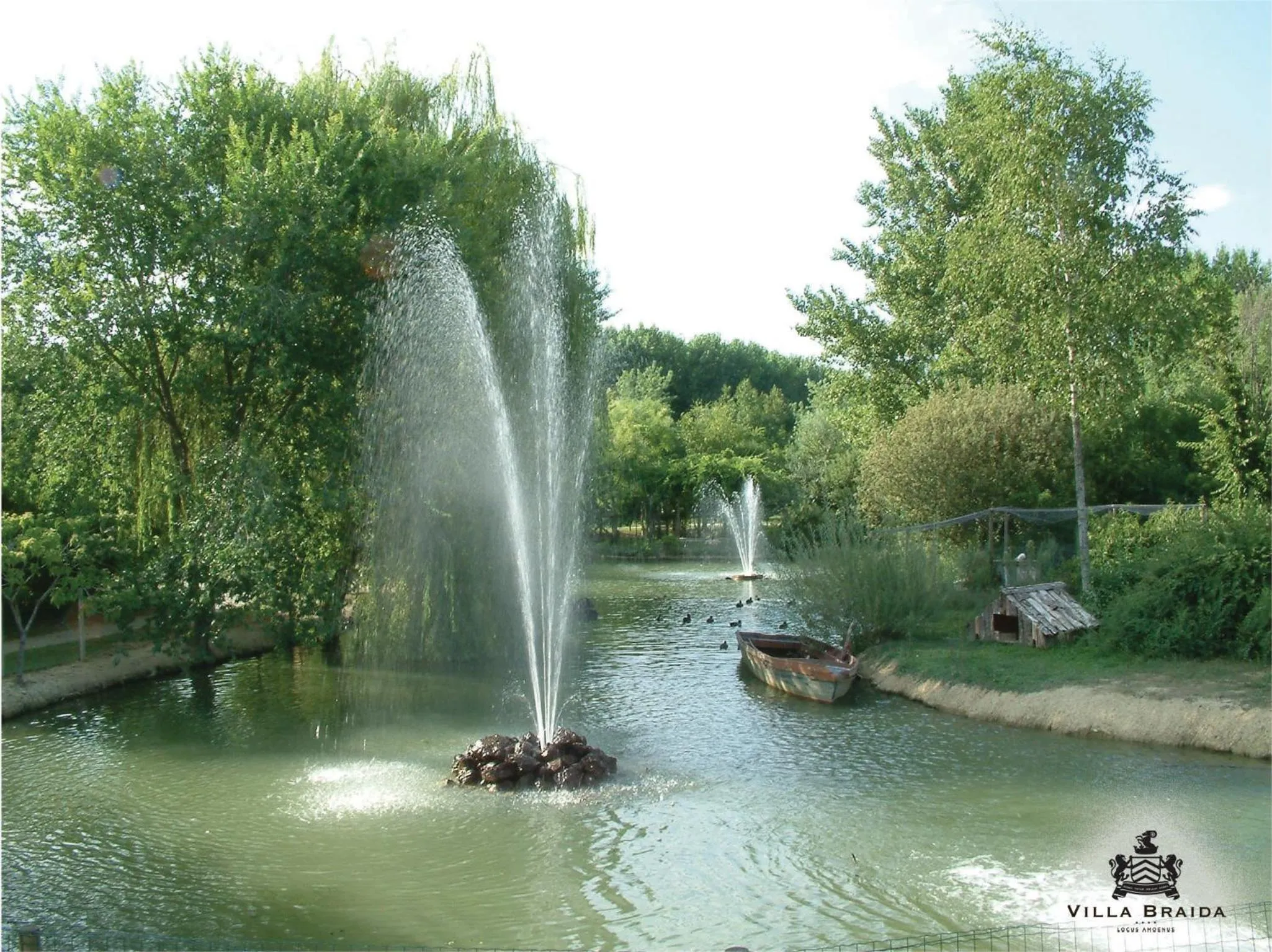 Garden in Hotel Villa Braida