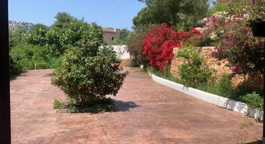 Patio in Hotel Restaurant Baladrar