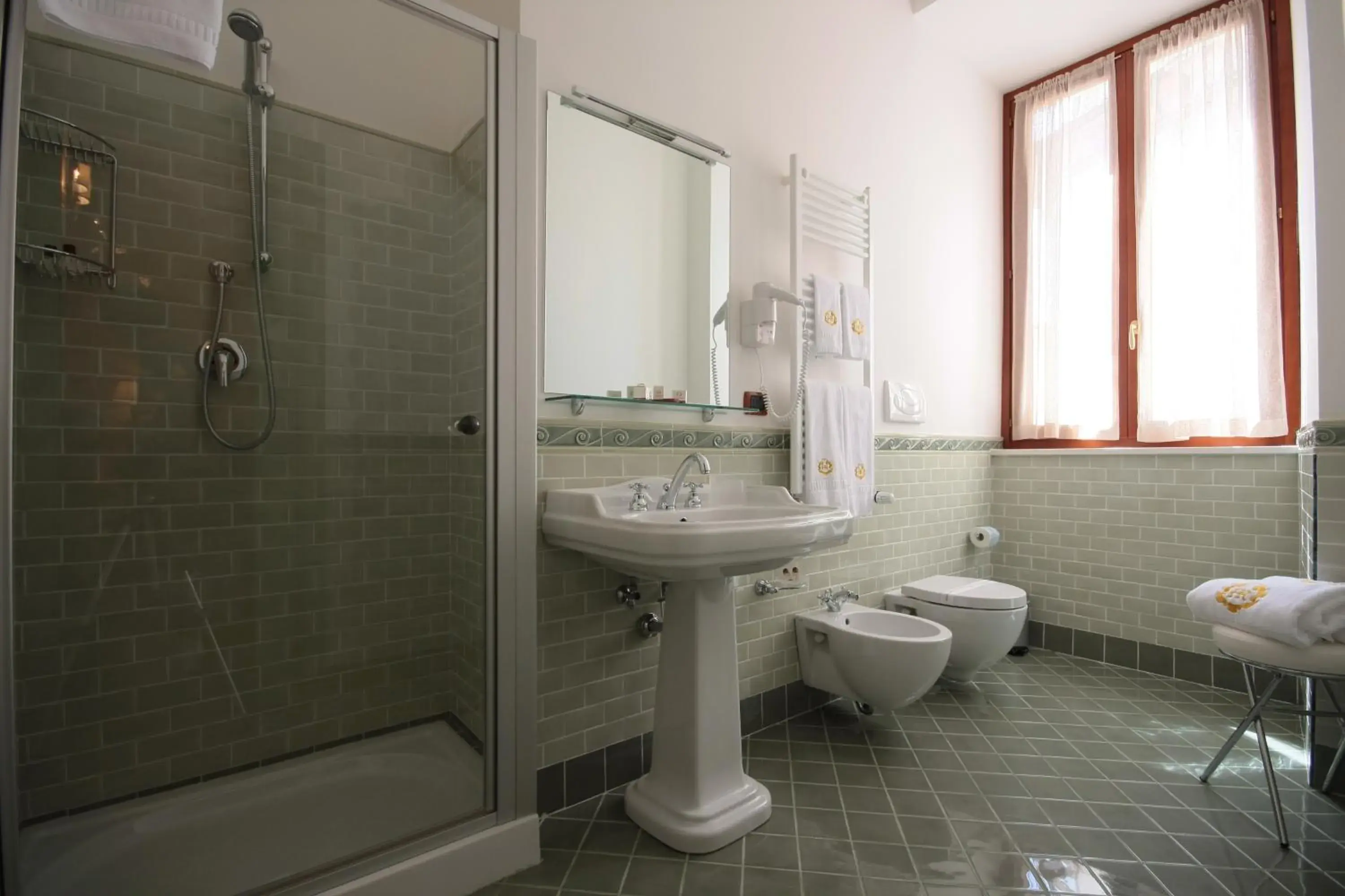 Bathroom in Hotel Rojan