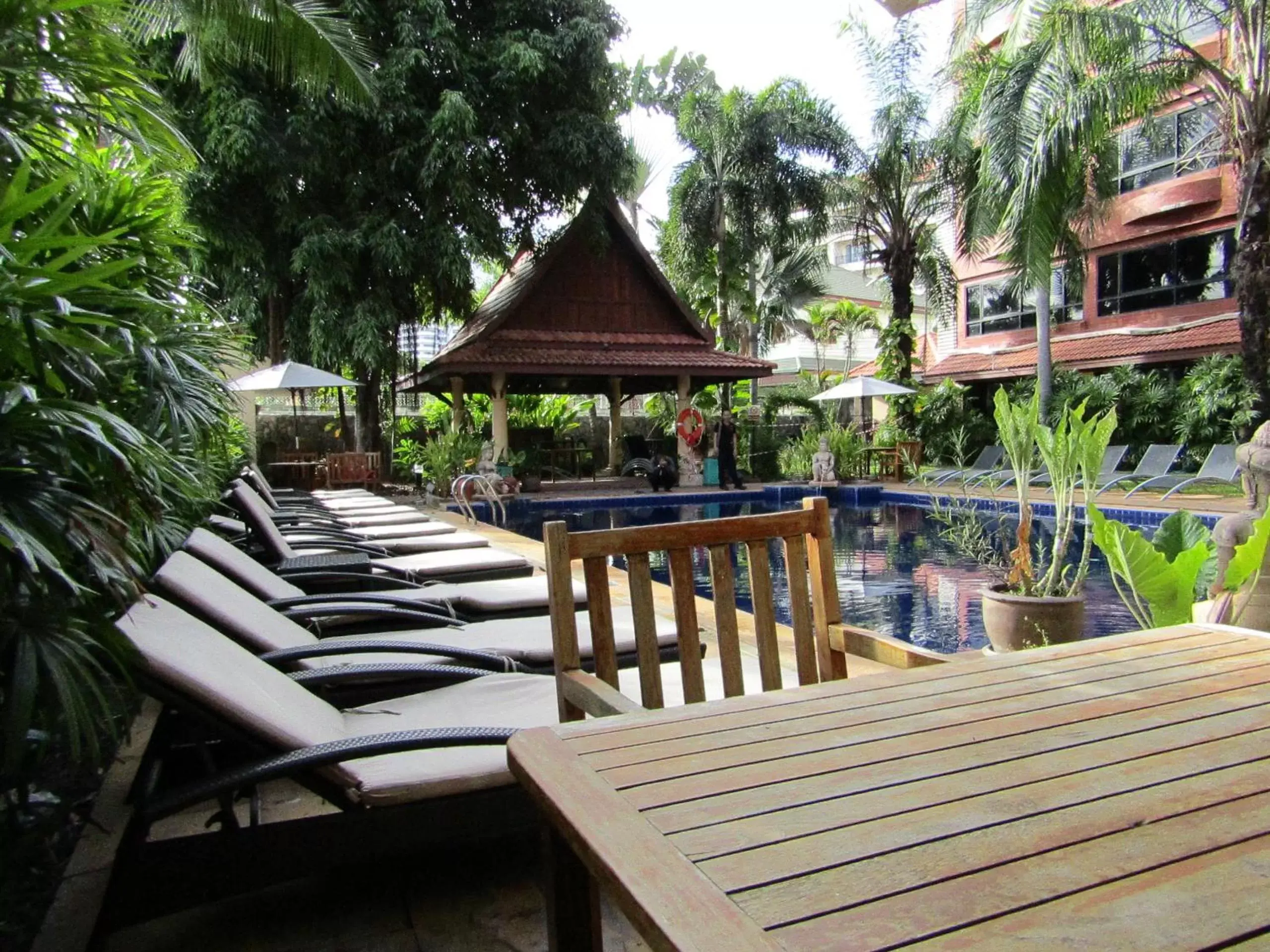 Swimming pool, Patio/Outdoor Area in Nova Park Hotel by Compass Hospitality