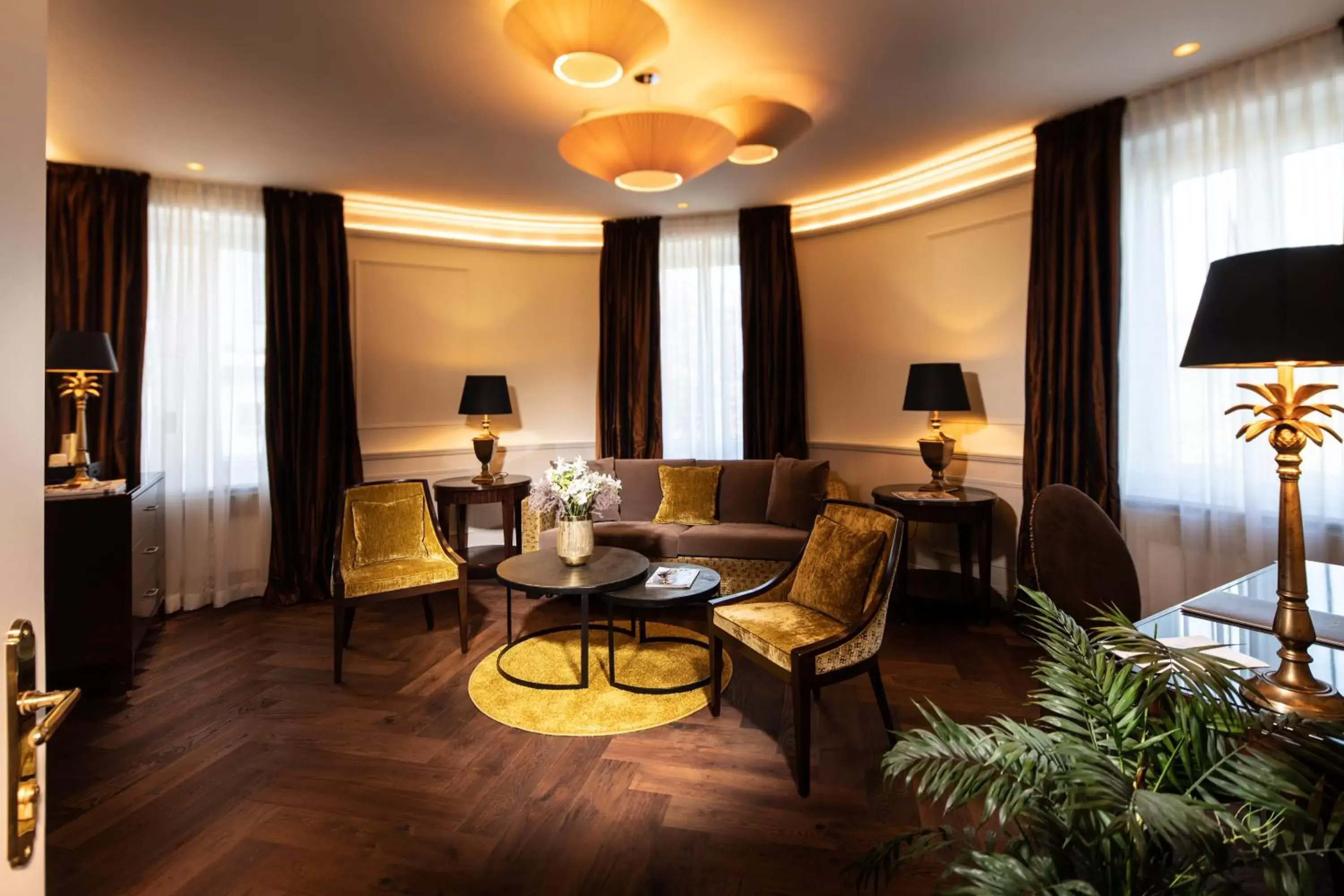 Living room, Seating Area in Hotel Bristol Salzburg