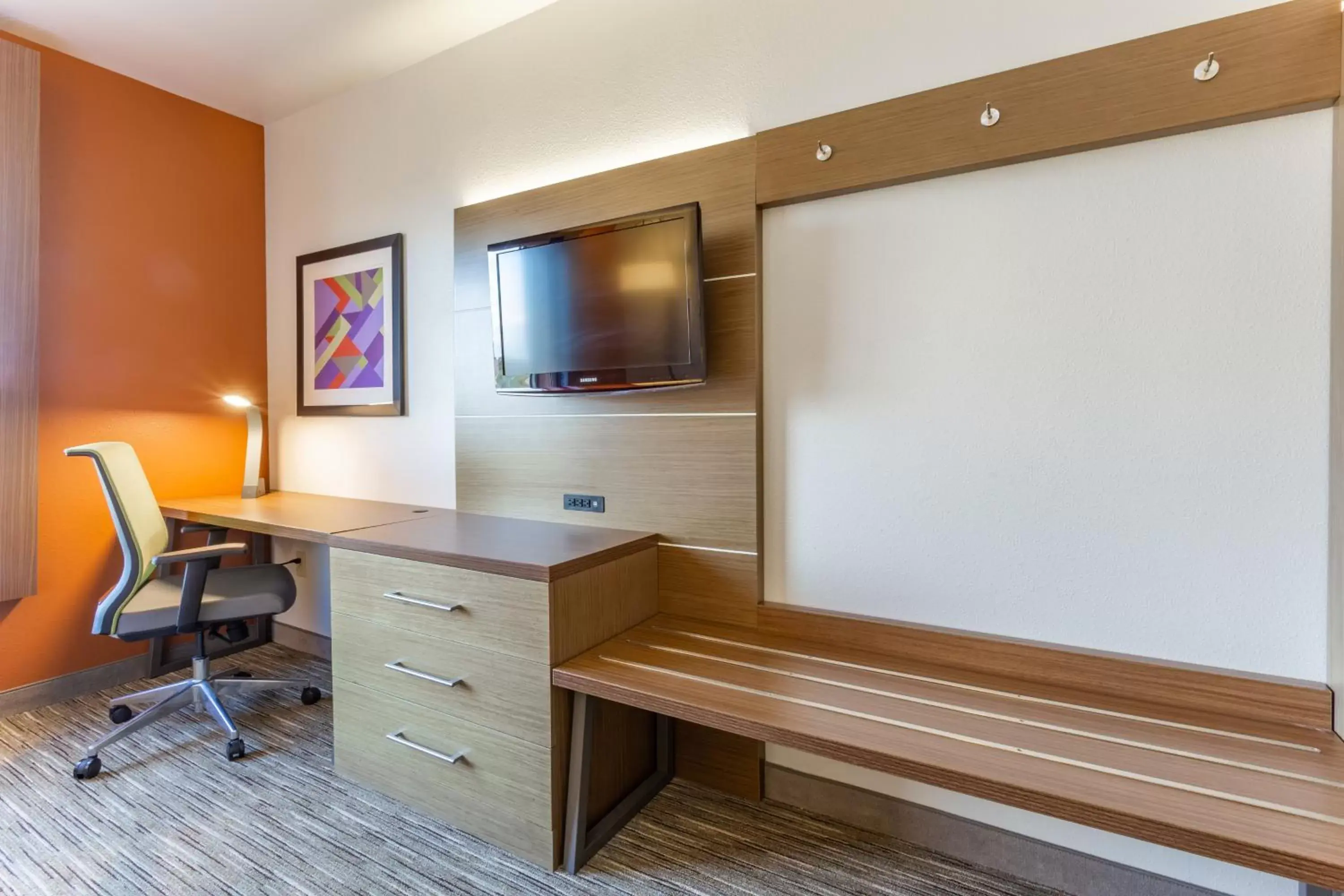 TV and multimedia, TV/Entertainment Center in Holiday Inn Express Rockford-Loves Park, an IHG Hotel