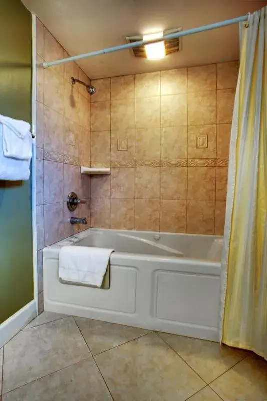Shower, Bathroom in Monterey Peninsula Inn