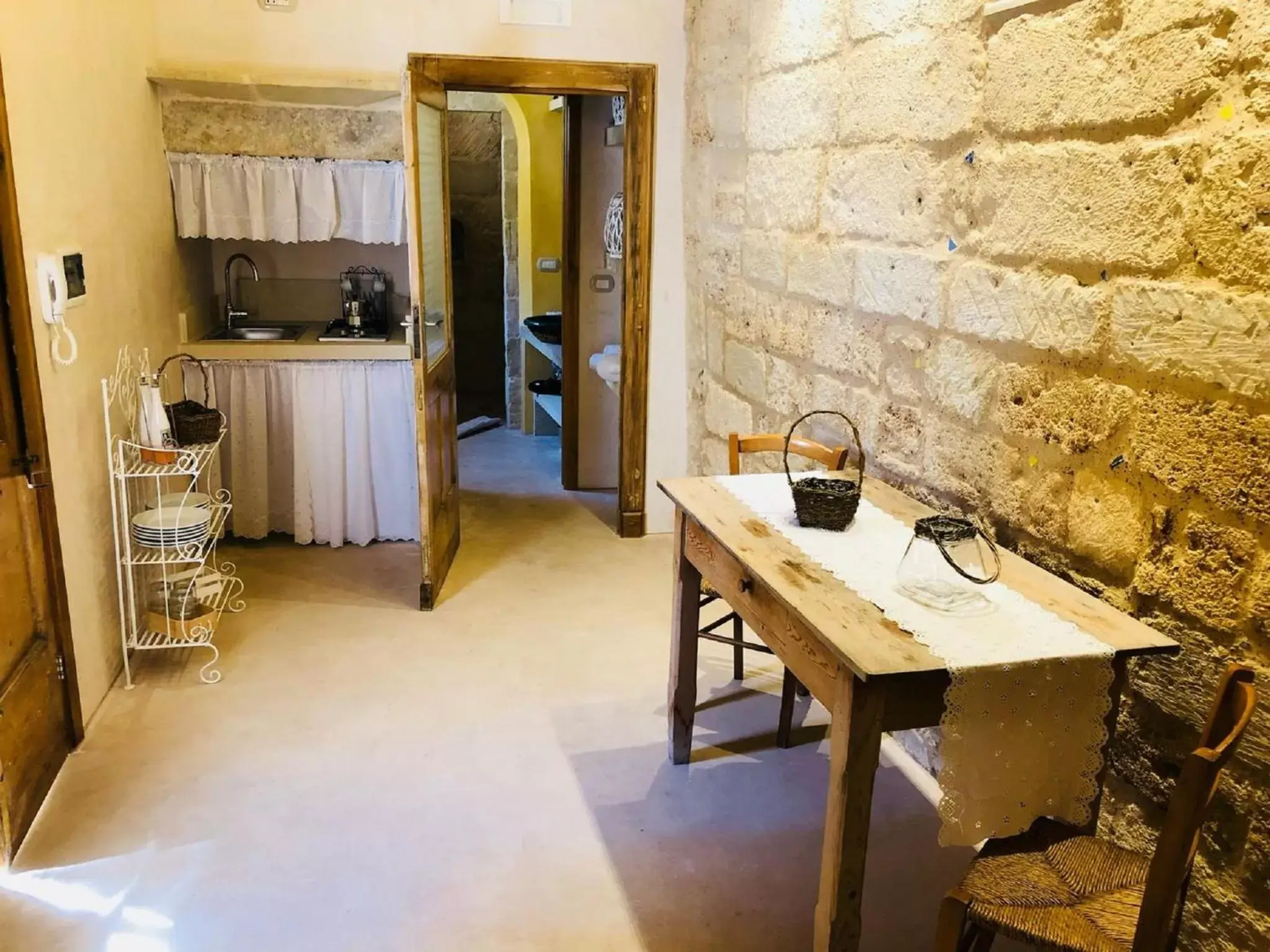 Dining area, Kitchen/Kitchenette in Borgo in corte