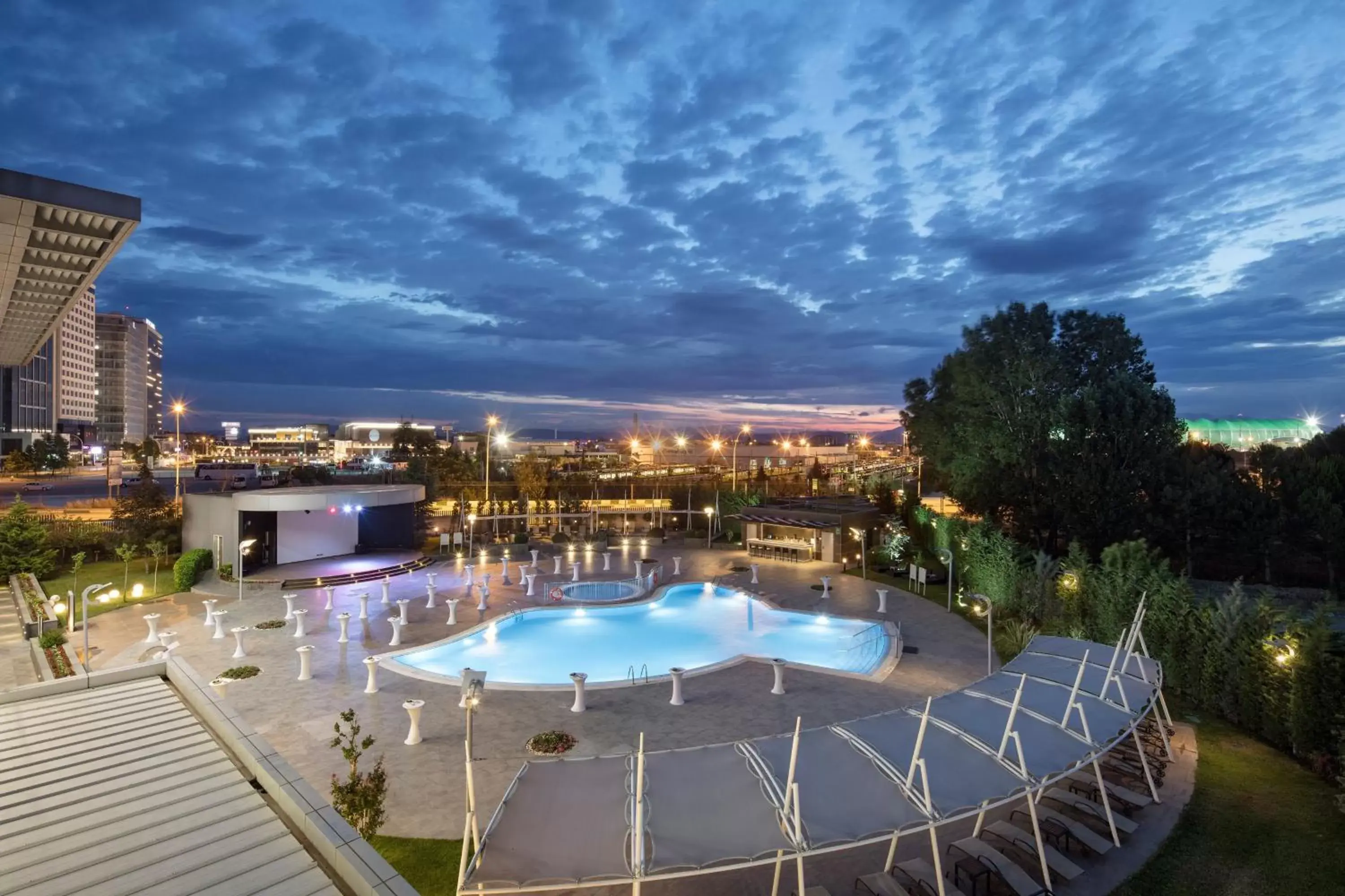 Swimming pool, Pool View in Sheraton Bursa Hotel