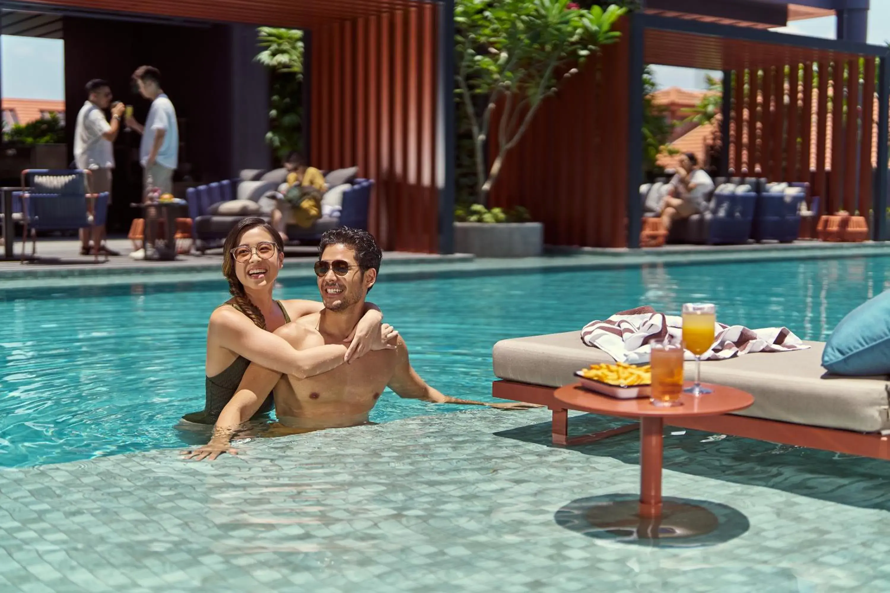 Swimming pool in Pullman Singapore Hill Street Swimming pool in Pullman Singapore Hill Street