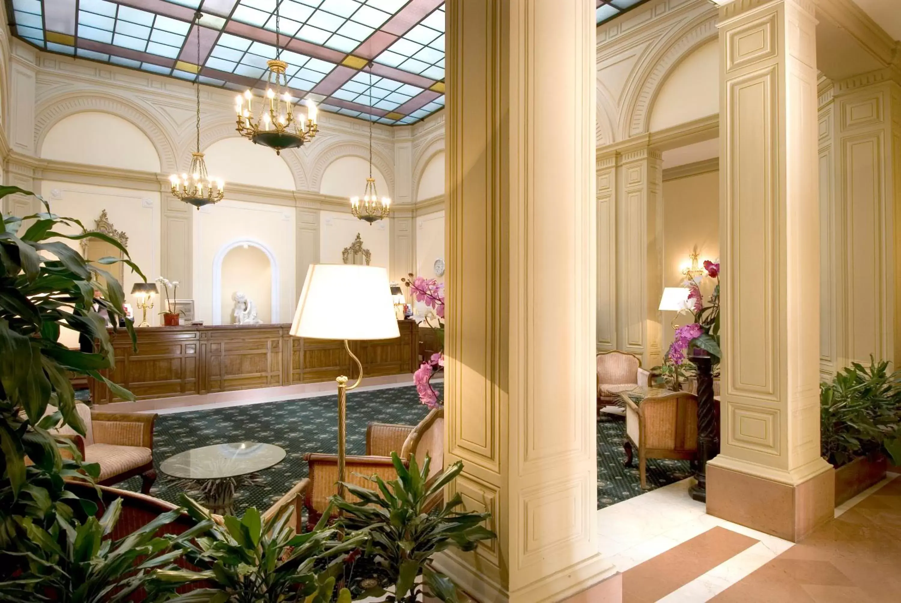 Lobby or reception in Brufani Palace Hotel - Small Luxury Hotels of the World Lobby or reception in Brufani Palace Hotel - Small Luxury Hotels of the World