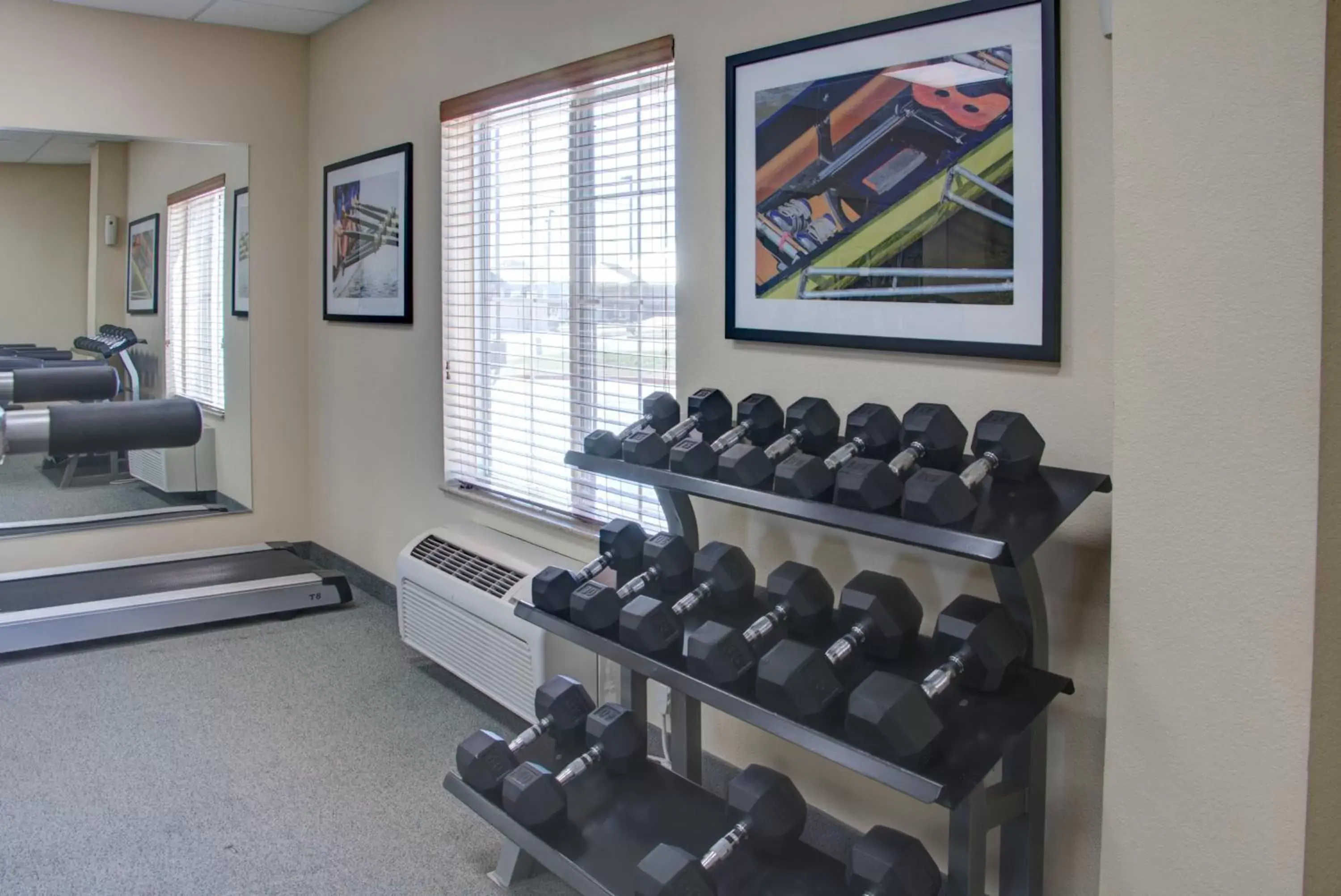 Fitness centre/facilities, Fitness Center/Facilities in Candlewood Suites Texarkana, an IHG Hotel