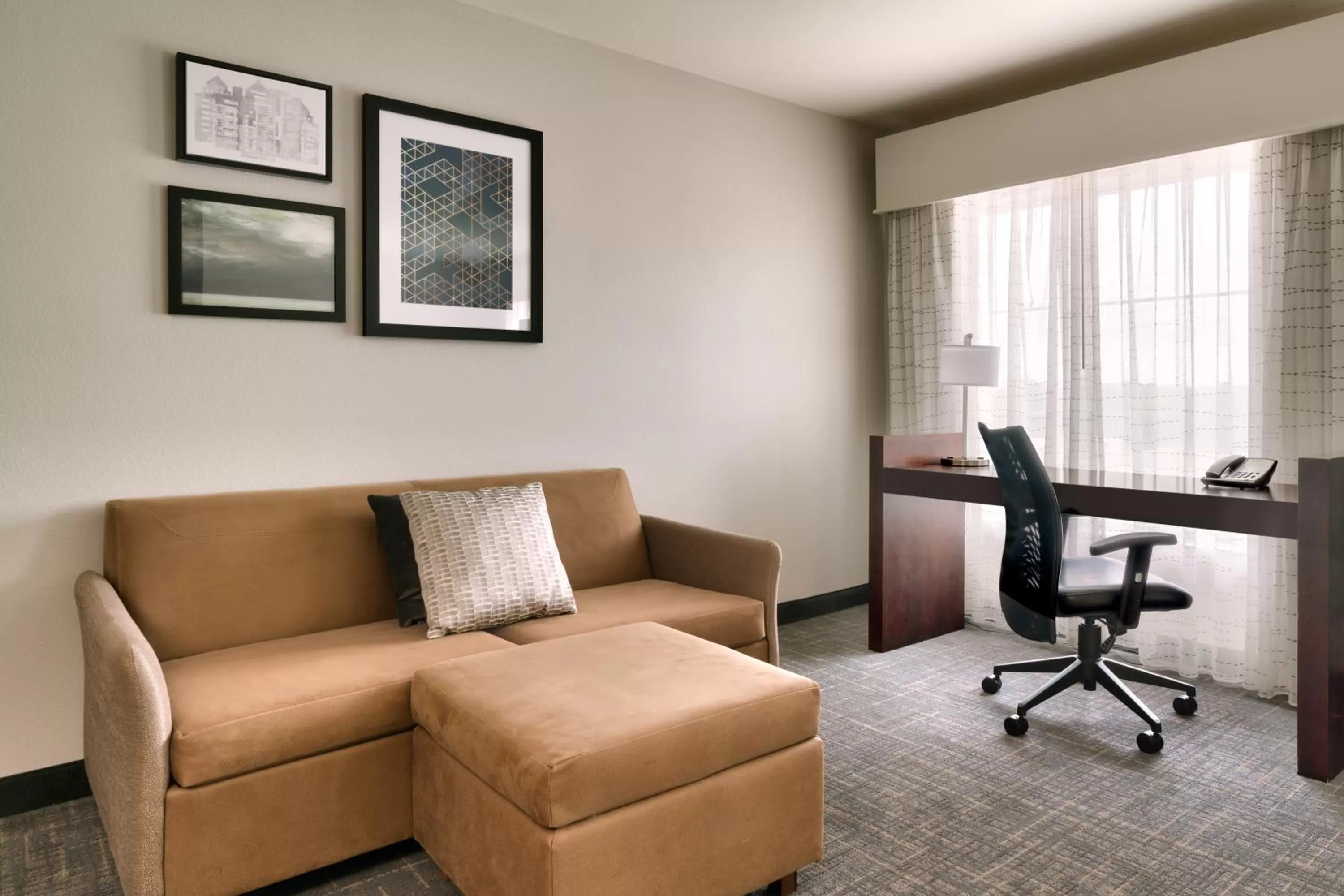 Living room in Residence Inn by Marriott Houston I-10 West/Park Row