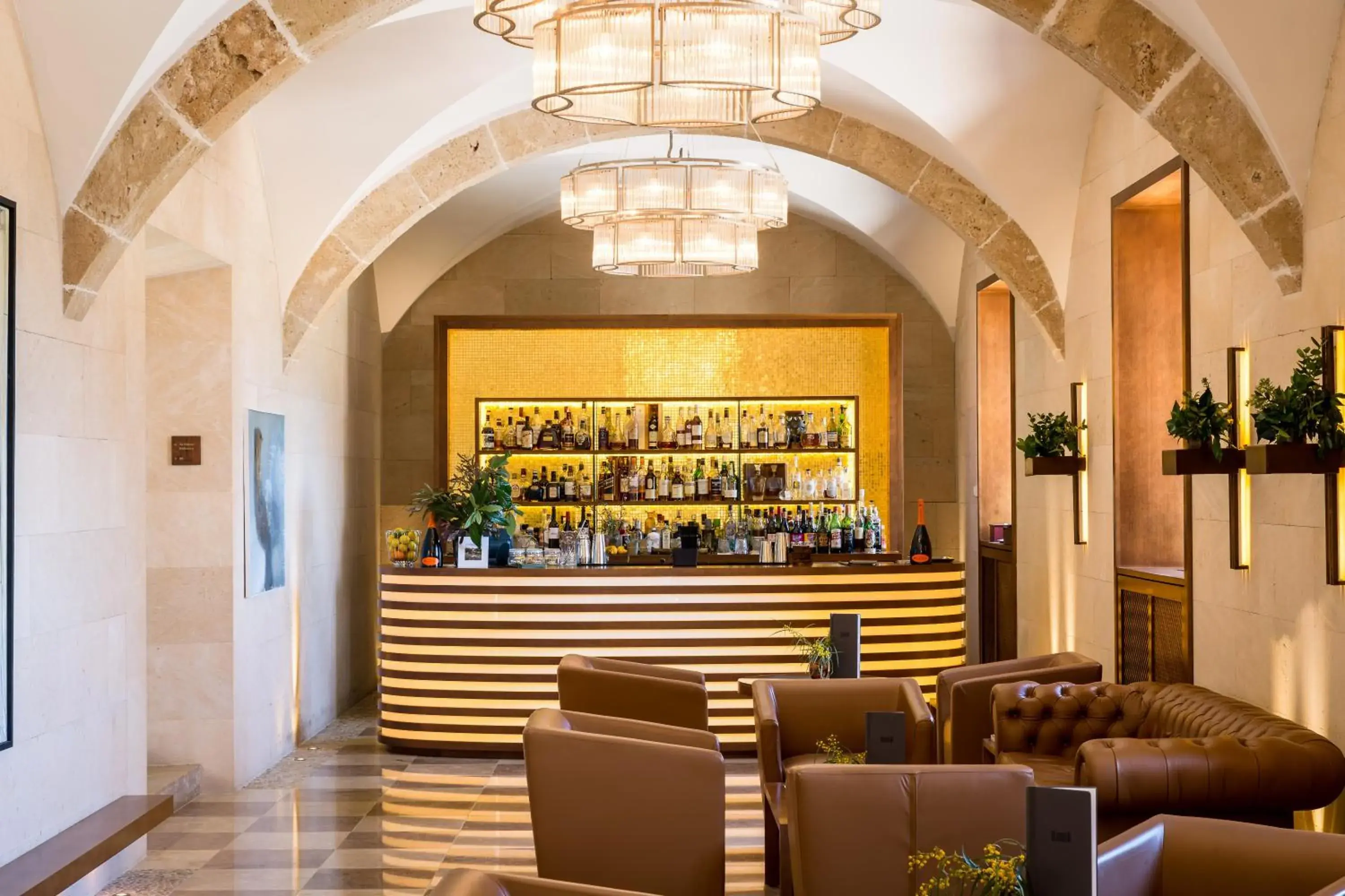 Lobby or reception in Castell Son Claret - The Leading Hotels of the World