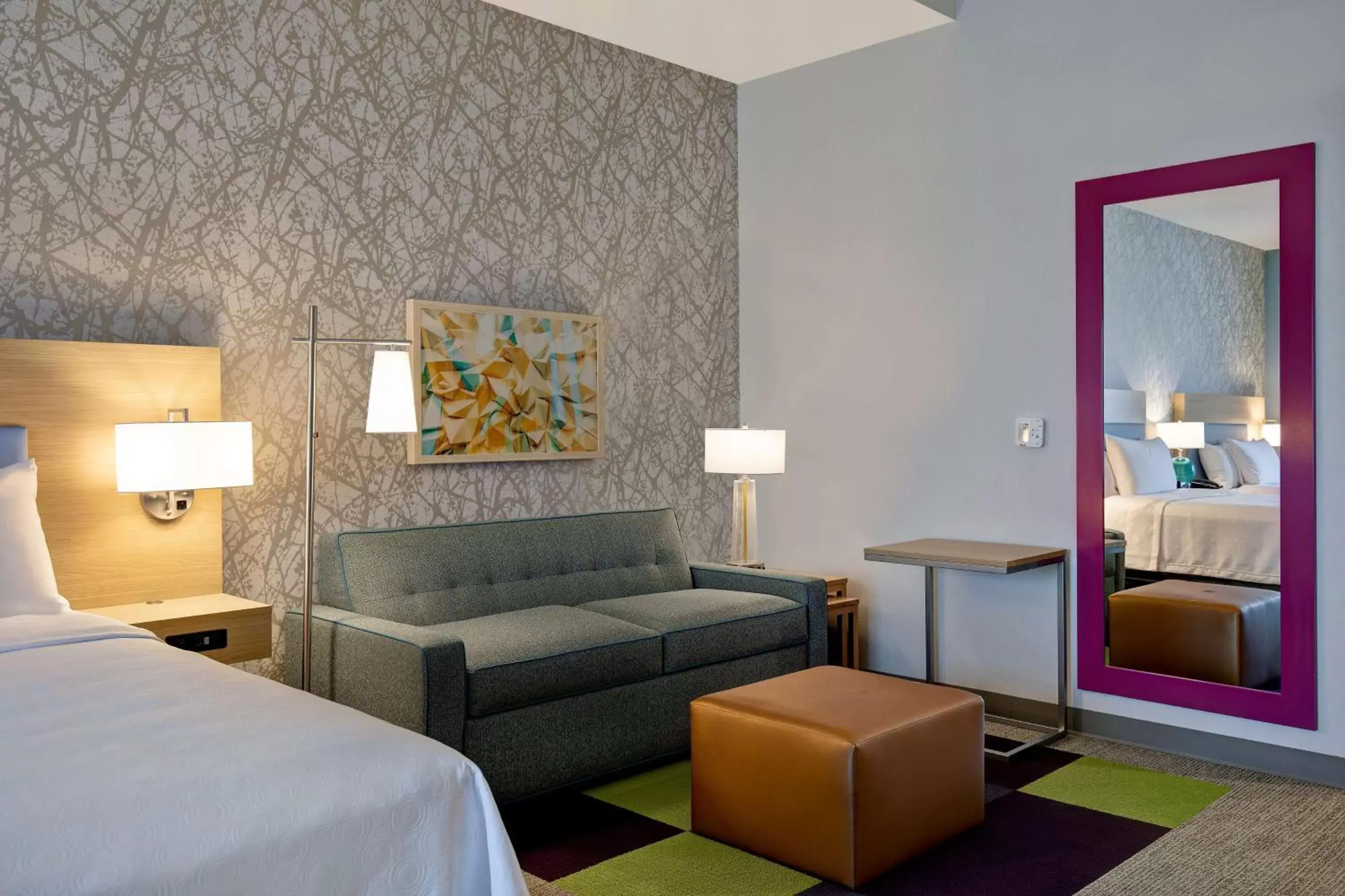 King Studio Suite - Mobility and Hearing Access/Non-Smoking in Home2 Suites By Hilton Lewisville Dallas King Studio Suite - Mobility and Hearing Access/Non-Smoking in Home2 Suites By Hilton Lewisville Dallas