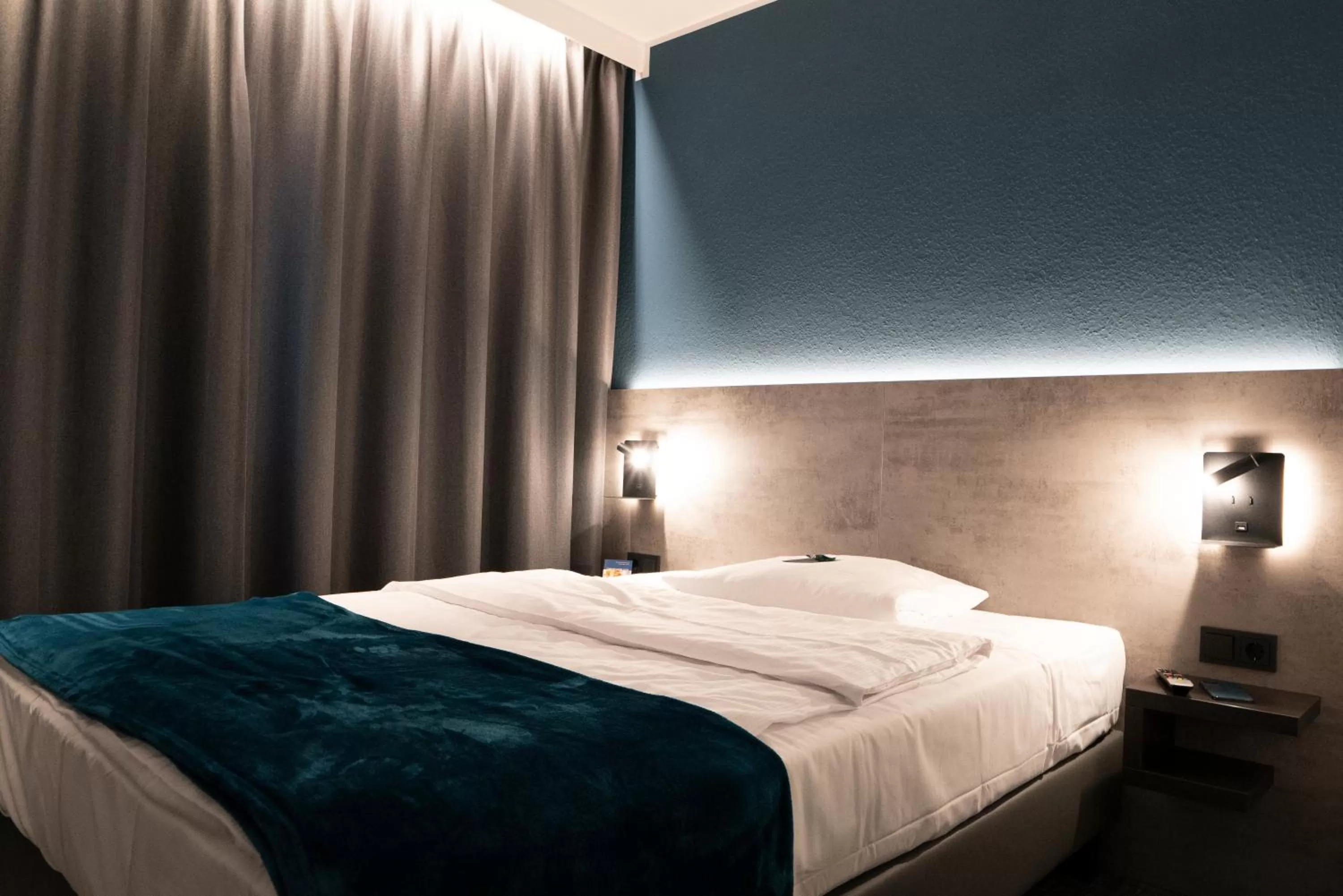 Photo of the whole room, Bed in Comfort Garni Stadtzentrum Hotel