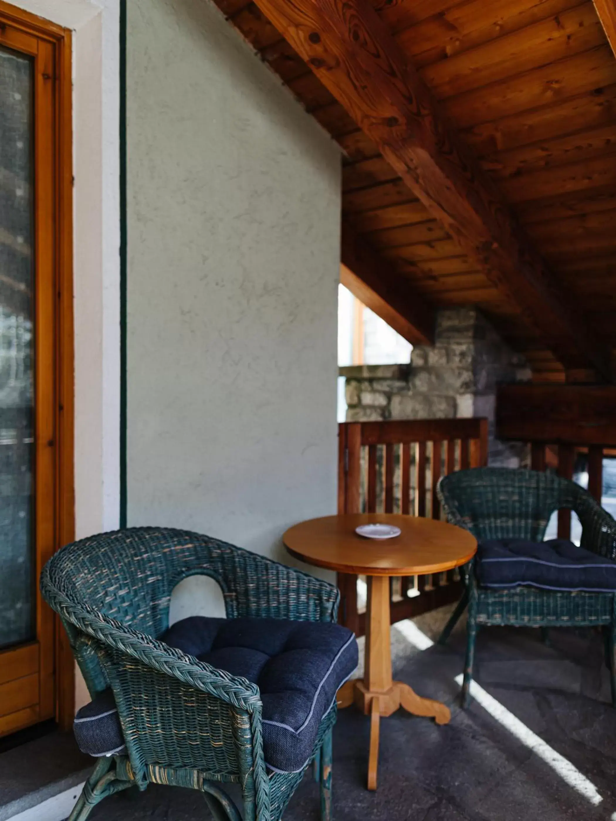 Balcony/Terrace, Seating Area in Hotel Walser Courmayeur