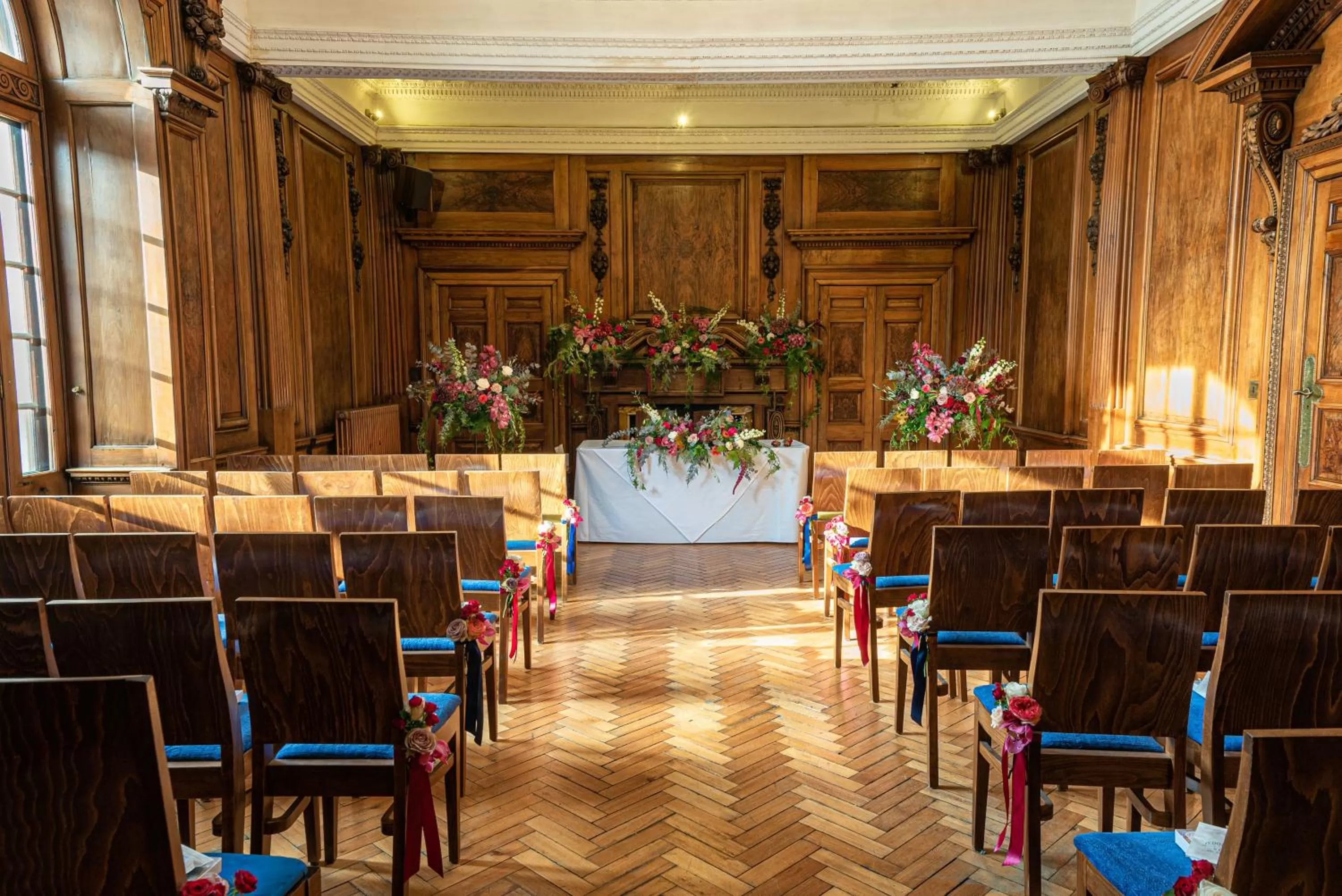 wedding in St Giles House