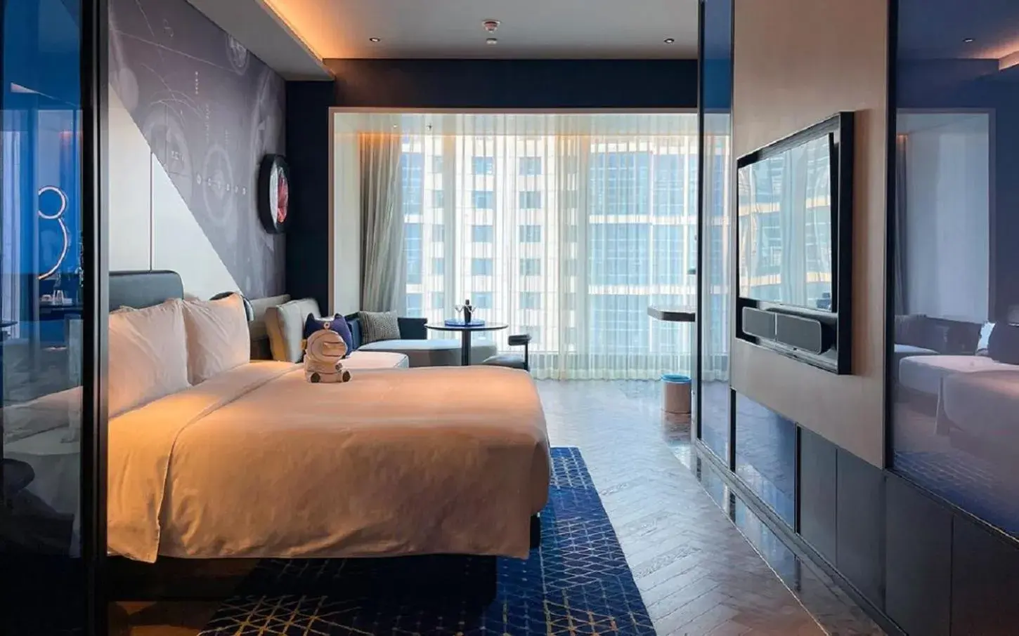 Photo of the whole room, Bed in W Changsha