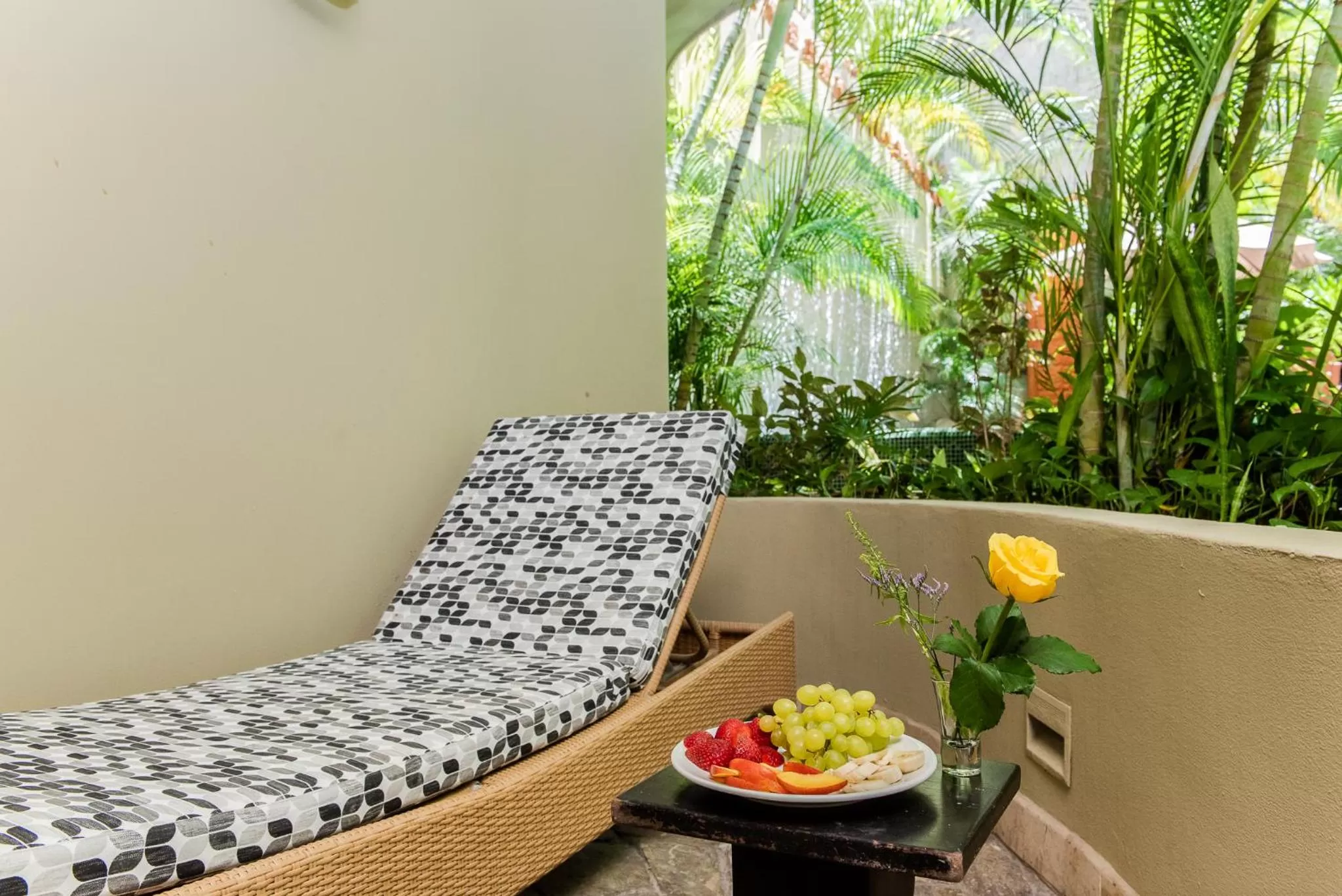 Patio in Maya Villa Condo Hotel and Beachclub