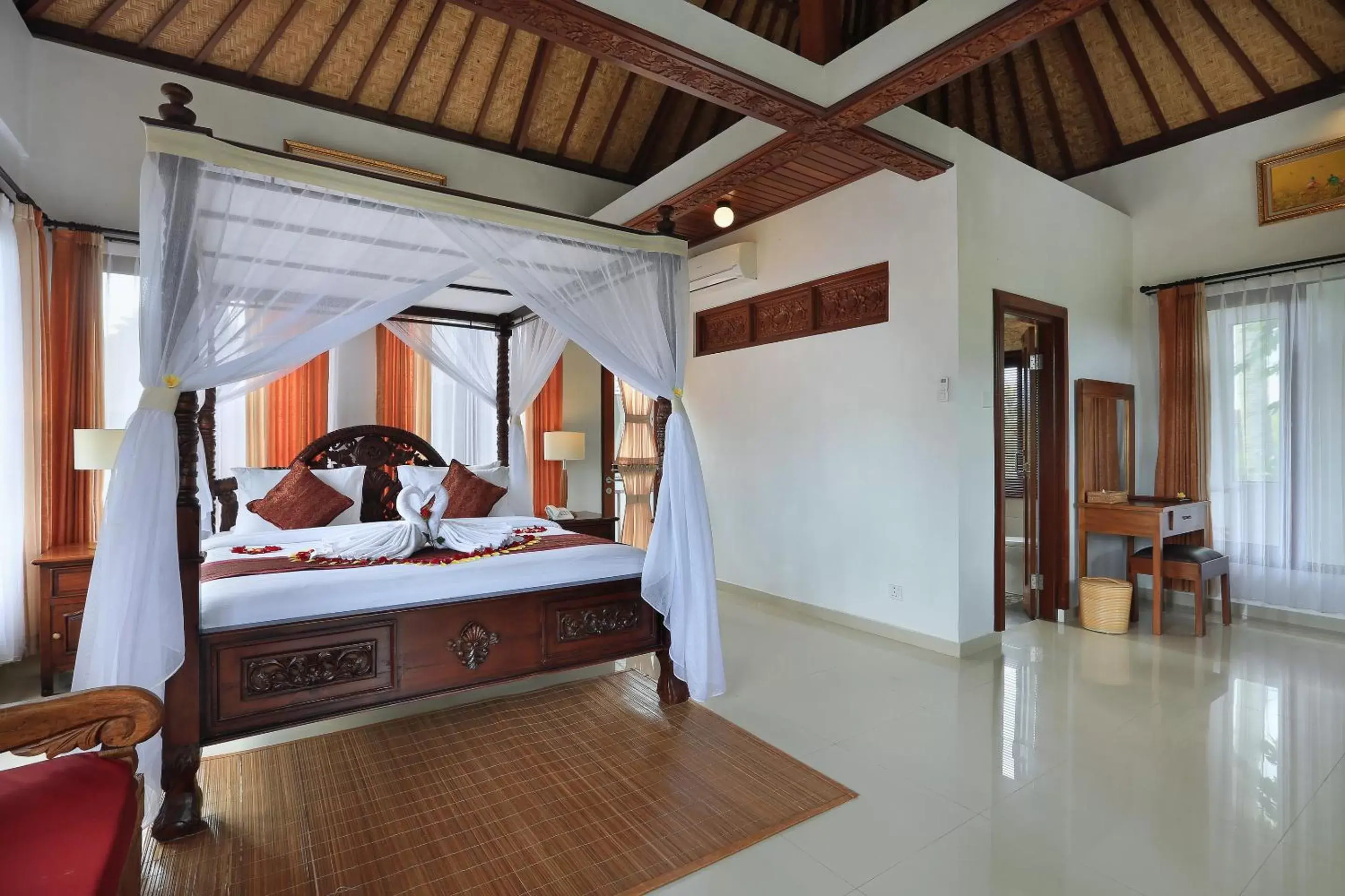 Bedroom, Bed in Ketut's Place Villas Ubud