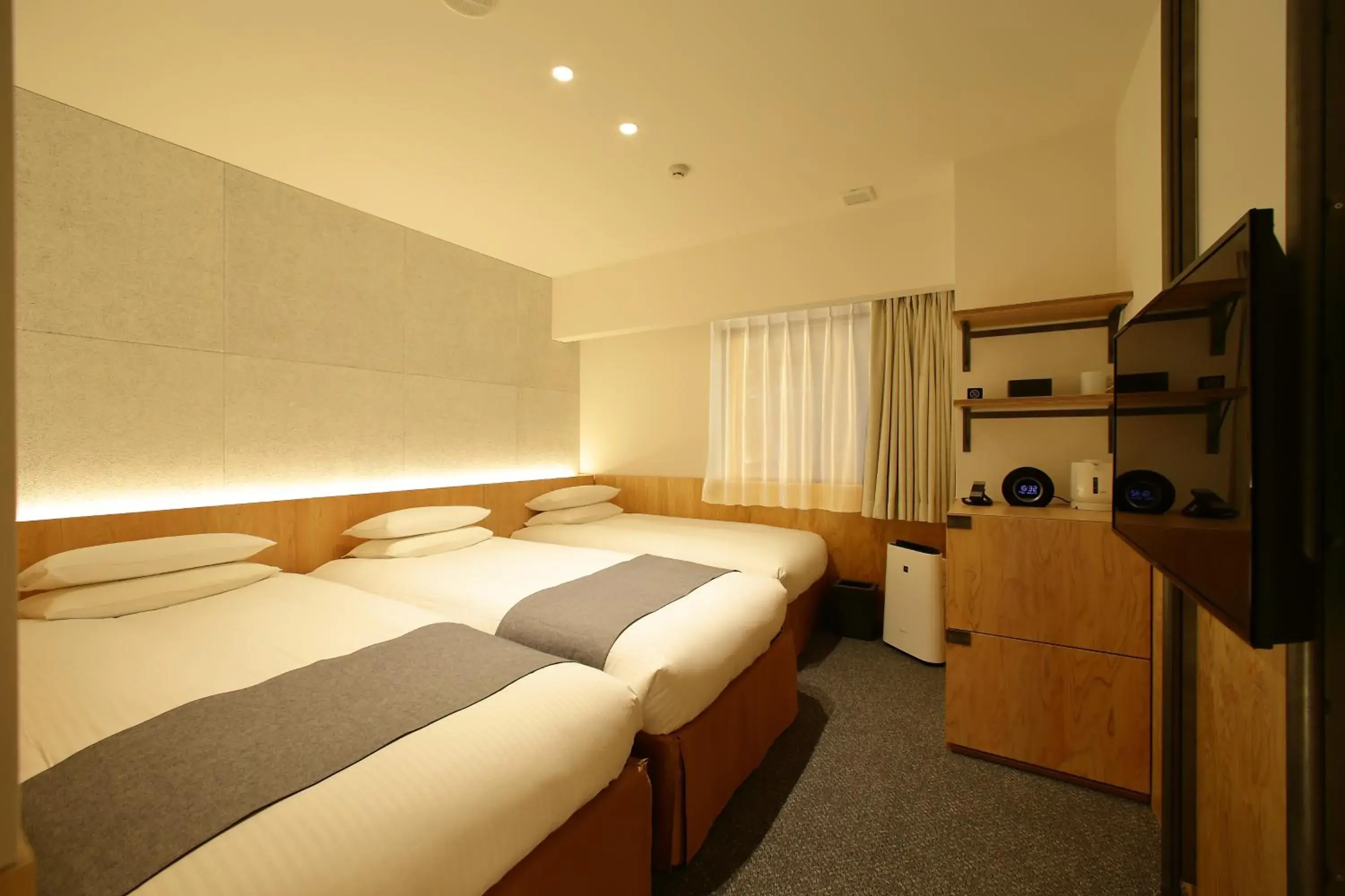 Bed in Hotel Oriental Express Tokyo Kamata