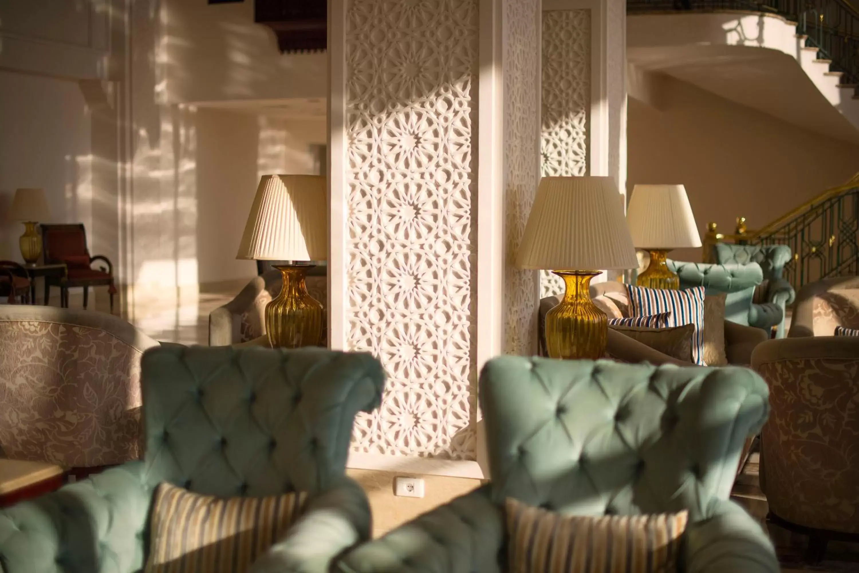 Lobby or reception in Baron Palace Sahl Hasheesh