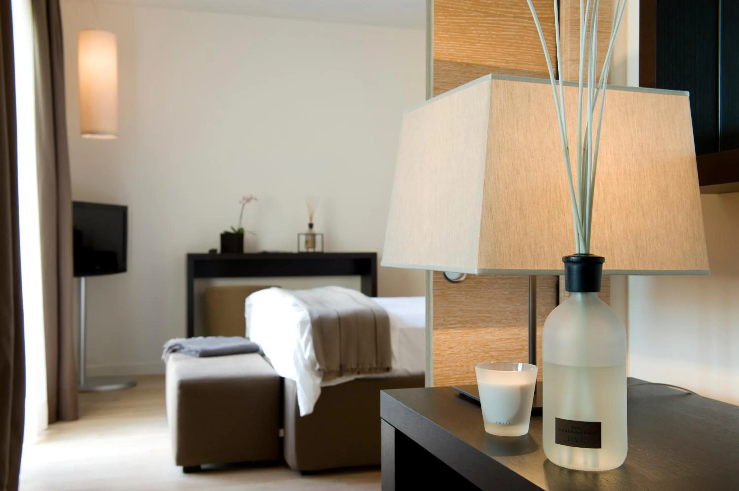 Decorative detail, Bed in Marina Place Resort