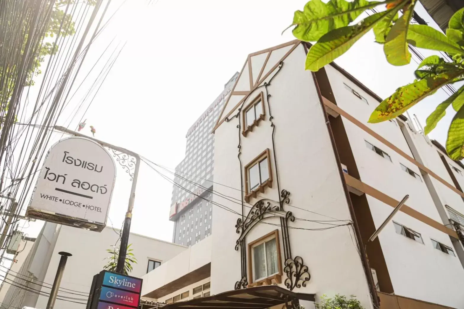 Property Building in White Lodge Hotel Bangkok