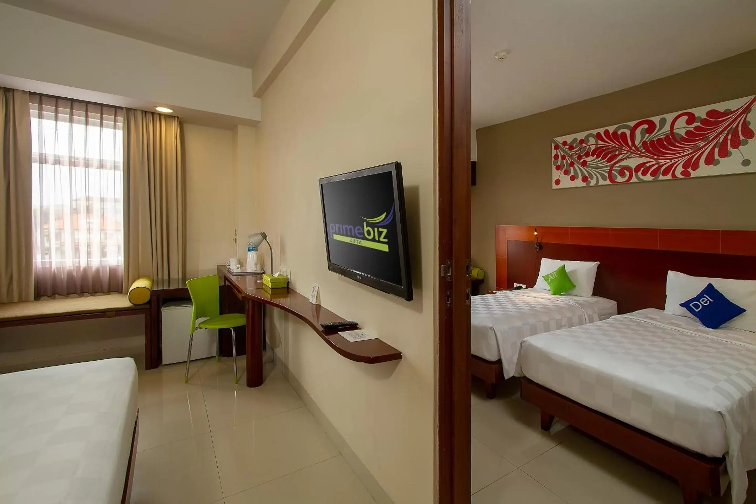 Bedroom in PrimeBiz Hotel Kuta