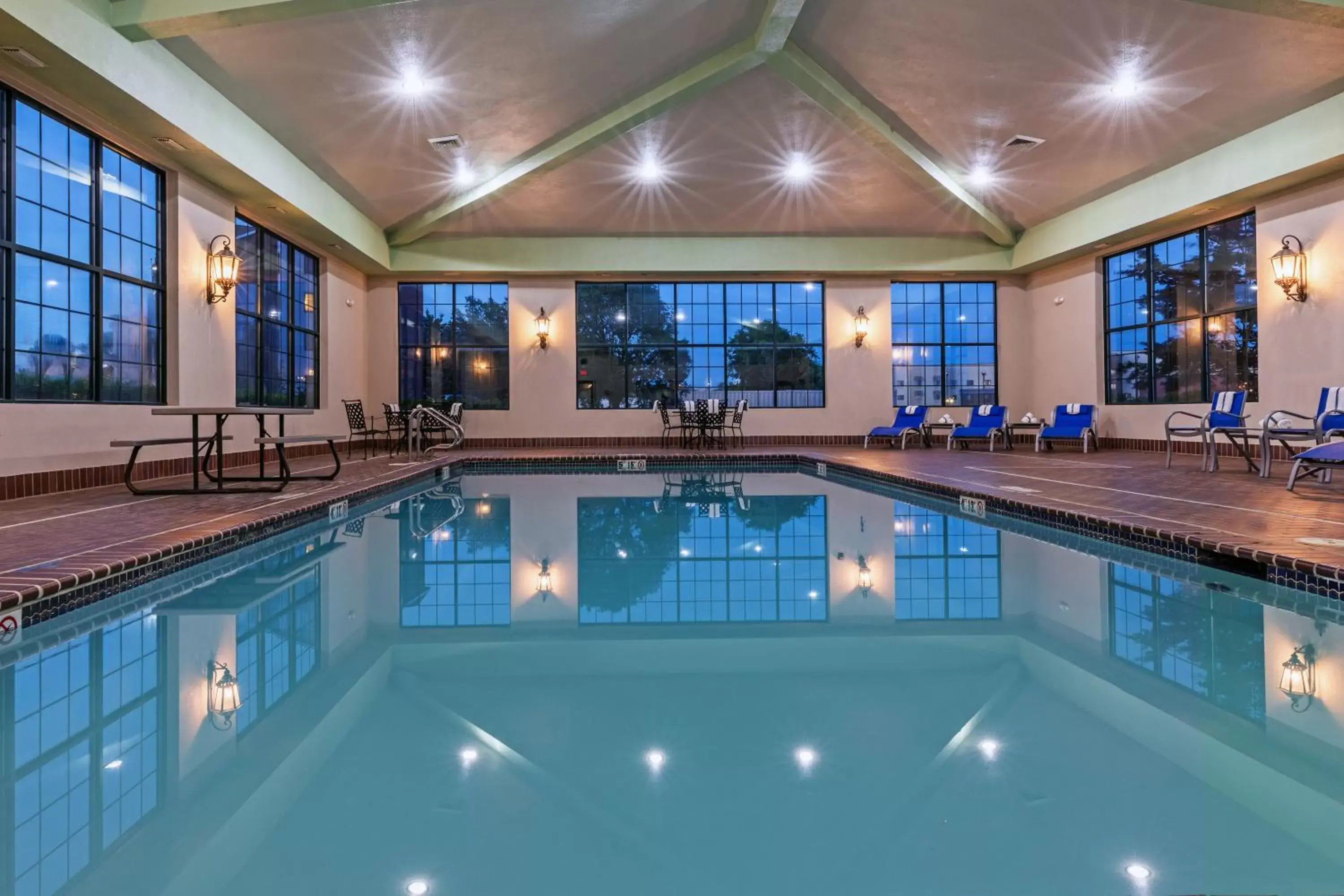 Swimming Pool in Holiday Inn Express & Suites Tulsa S Broken Arrow Hwy 51, an IHG Hotel