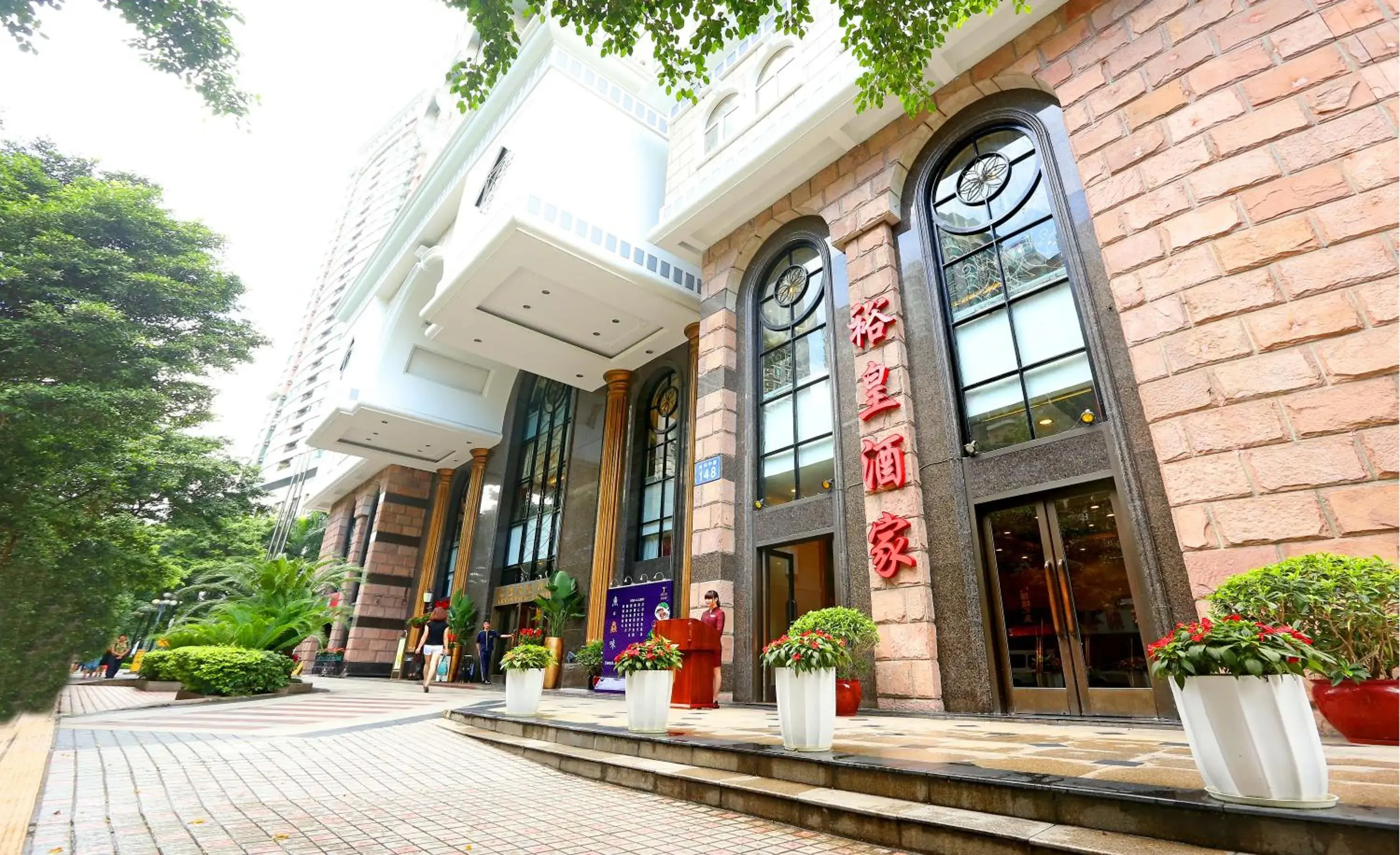 Facade/entrance in Grand Palace Hotel（Grand Hotel Management Group）