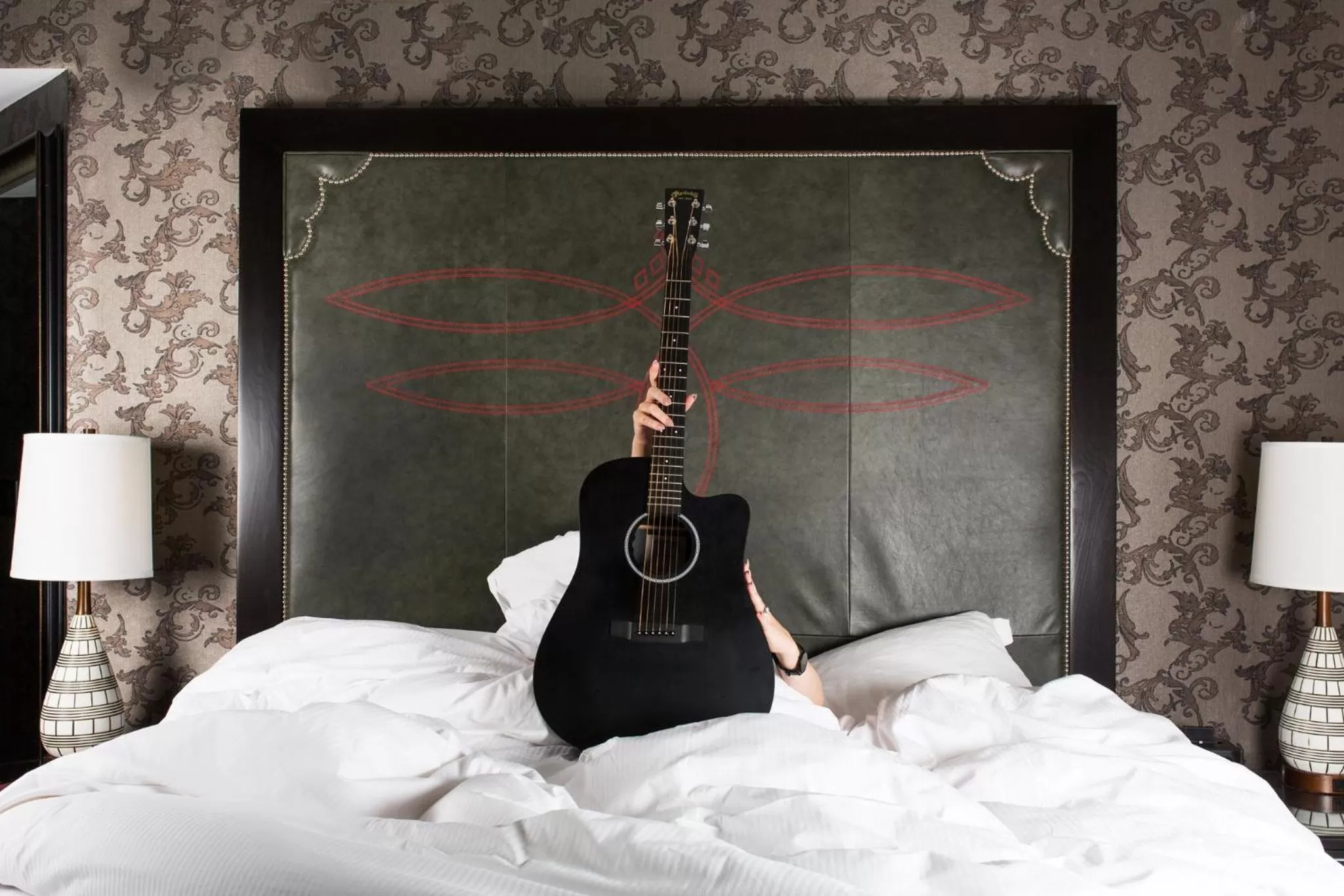 Bedroom, Bed in Loews Nashville Hotel at Vanderbilt Plaza