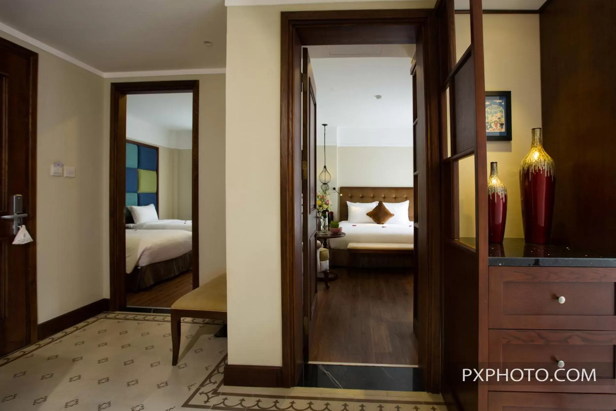 Photo of the whole room, Bed in Hanoi La Siesta Hotel & Spa
