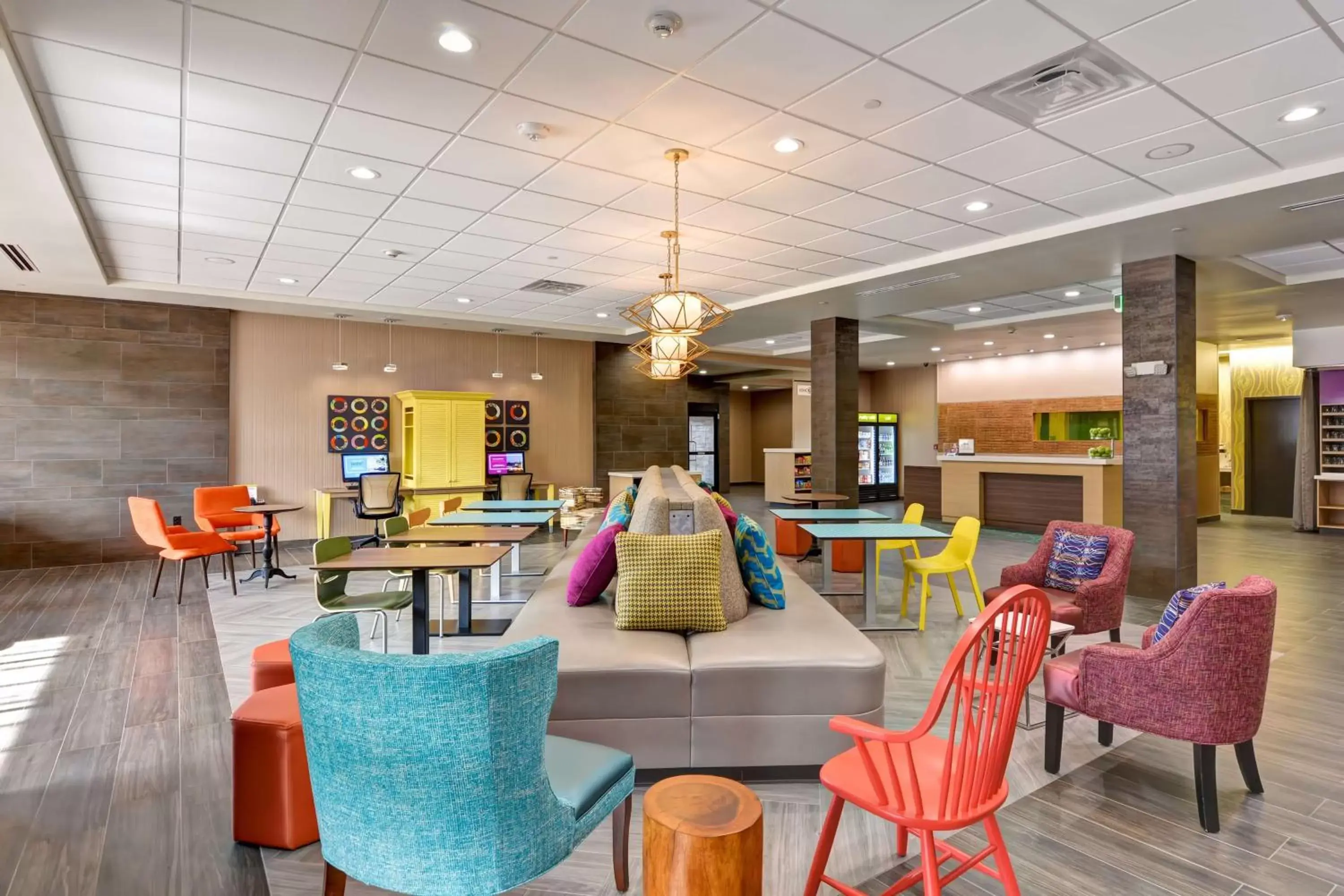 Lobby or reception in Home2 Suites by Hilton OKC Midwest City Tinker AFB