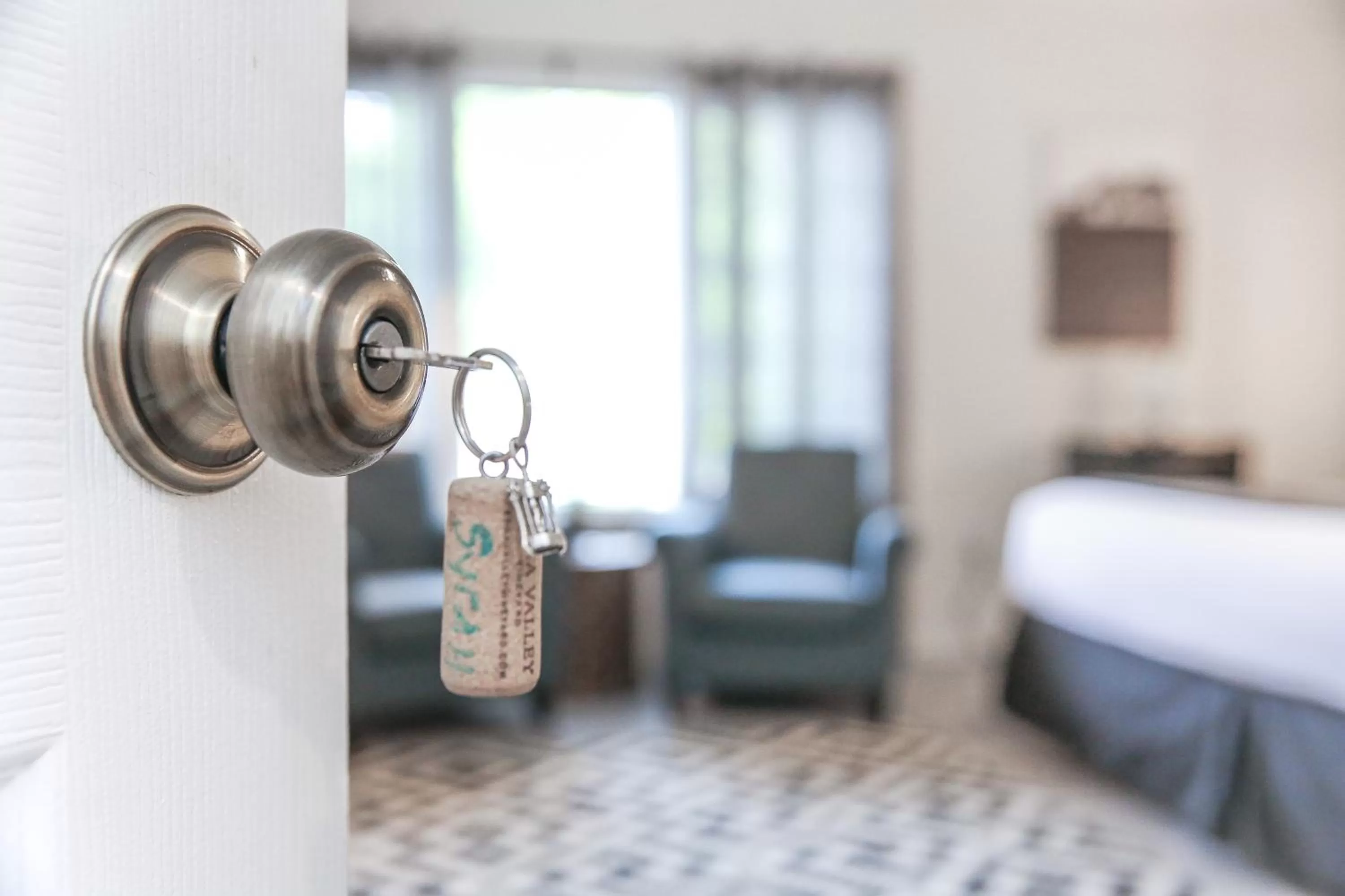Decorative detail, Bed in The Eden House Vineyard