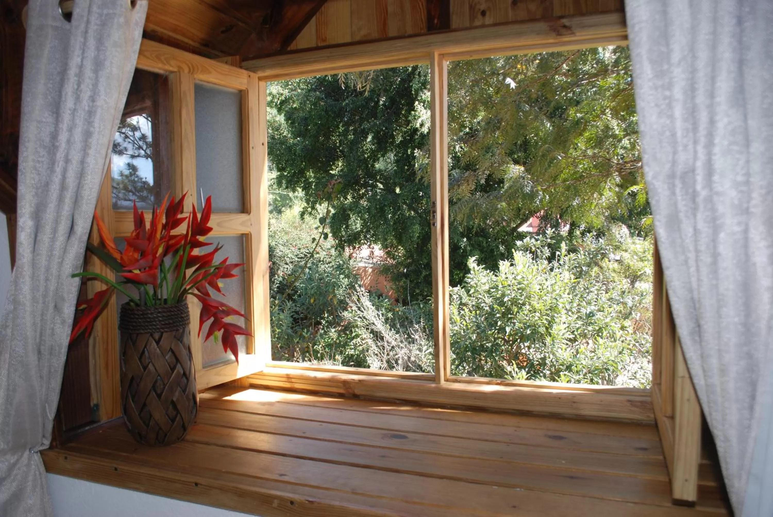 Bed in Hotel Rancho Constanza & Cabañas de la Montaña
