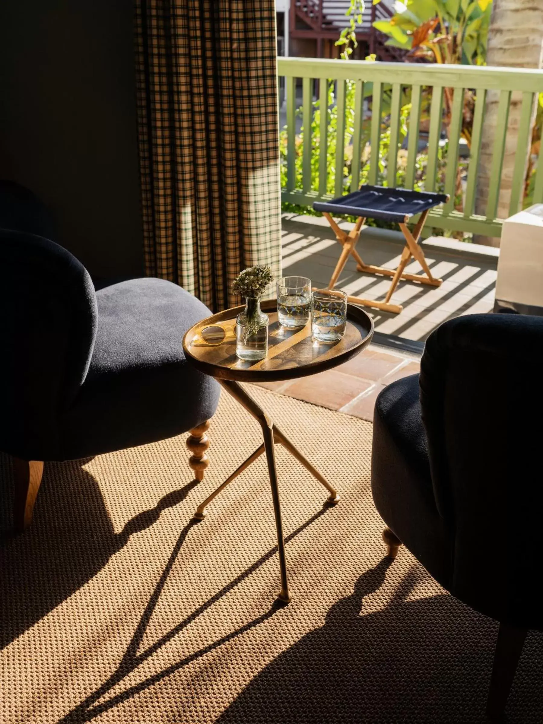 Balcony/Terrace, Seating Area in Palihouse Santa Barbara