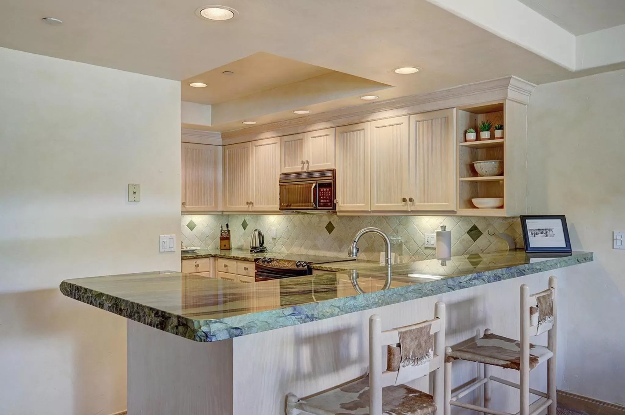 Kitchen or kitchenette in The Pines Lodge, a RockResort