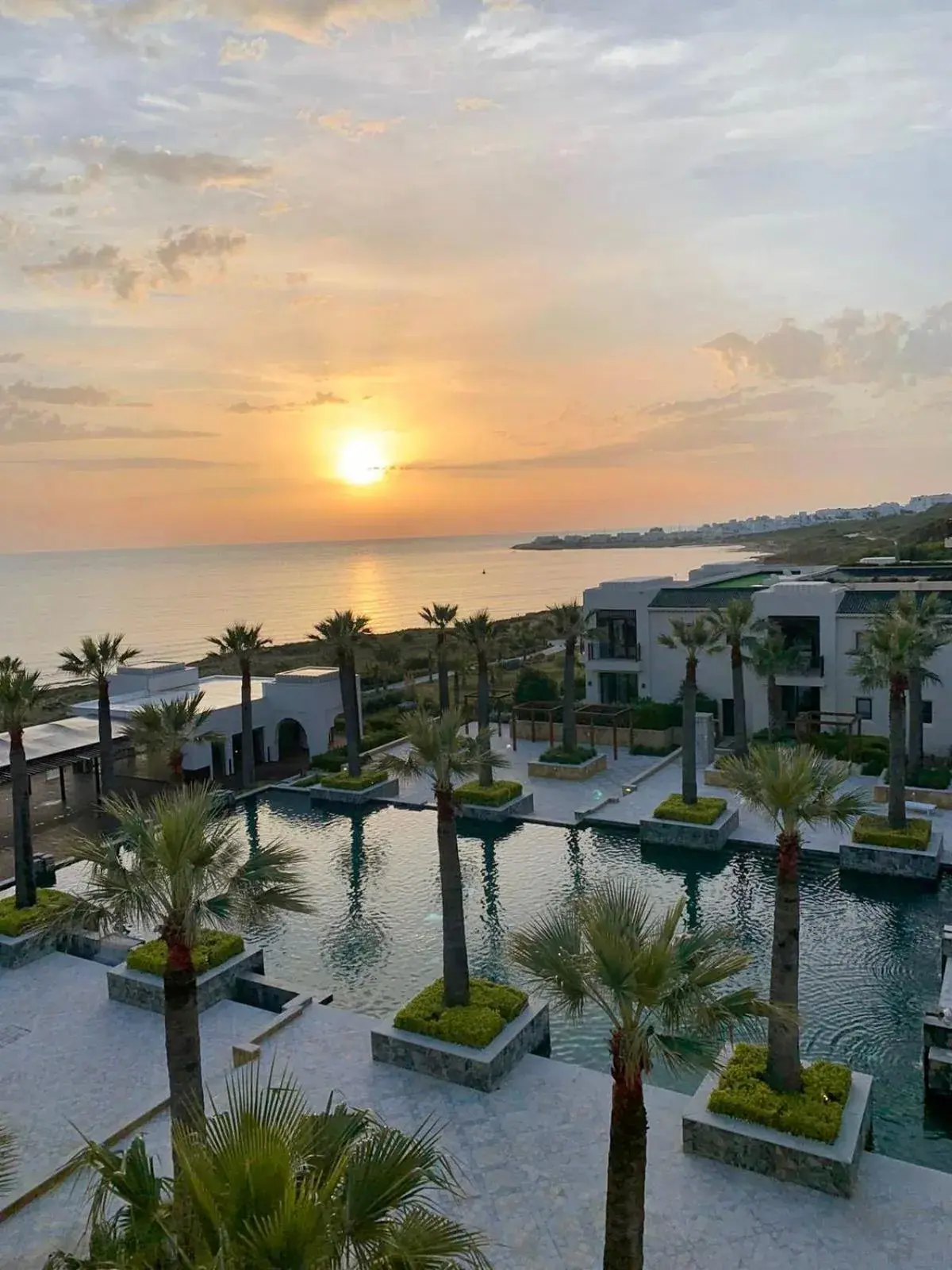 Swimming pool in Four Seasons Hotel Tunis