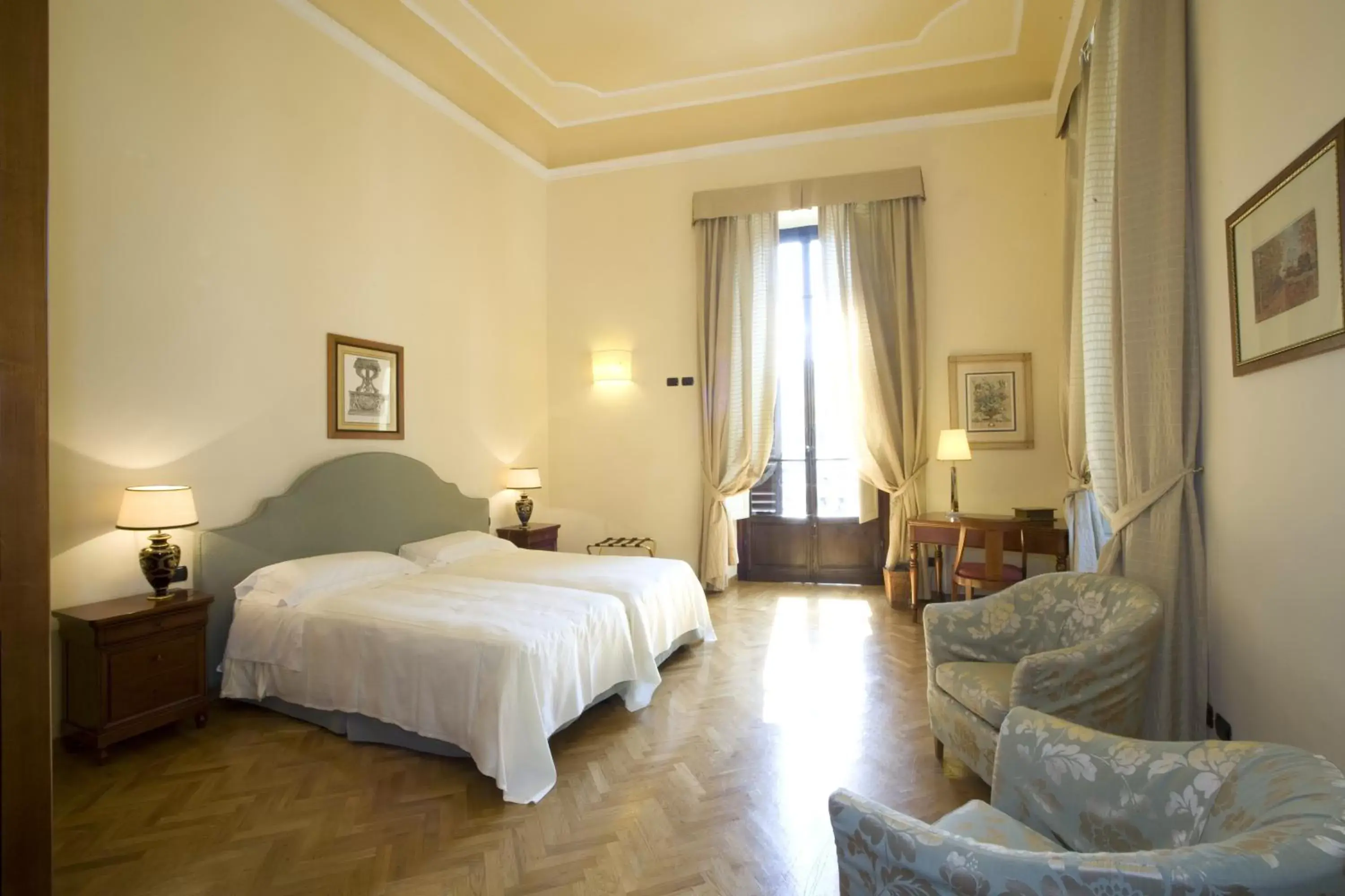 Bedroom in Palazzo Gamba Apartments al Duomo