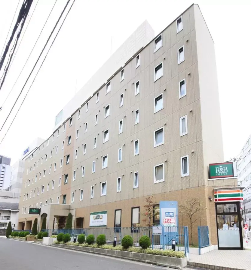 Facade/entrance in R&B Hotel Sendai Hirosedori Ekimae