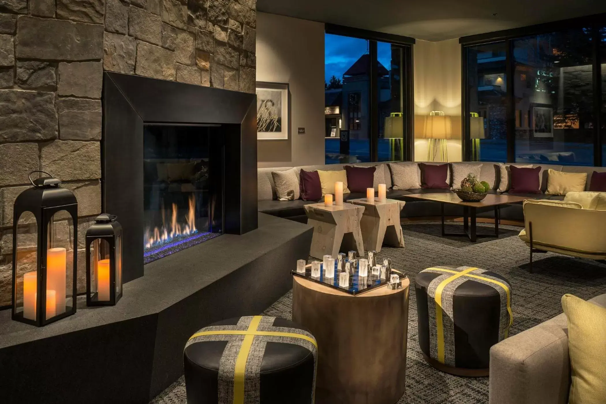 Lounge or bar in Limelight Hotel Ketchum