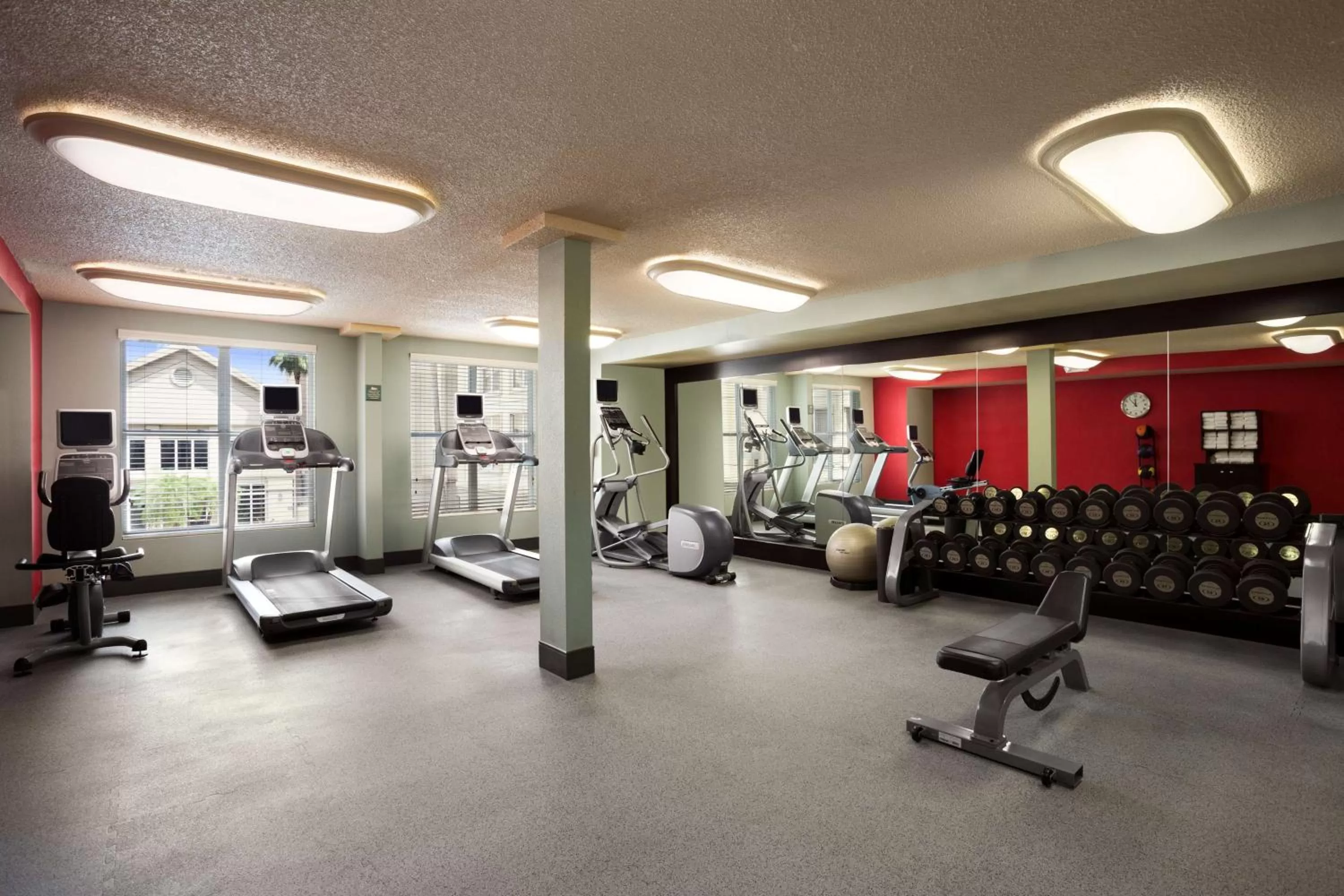 Fitness centre/facilities in Homewood Suites by Hilton Orlando-International Drive Convention Center