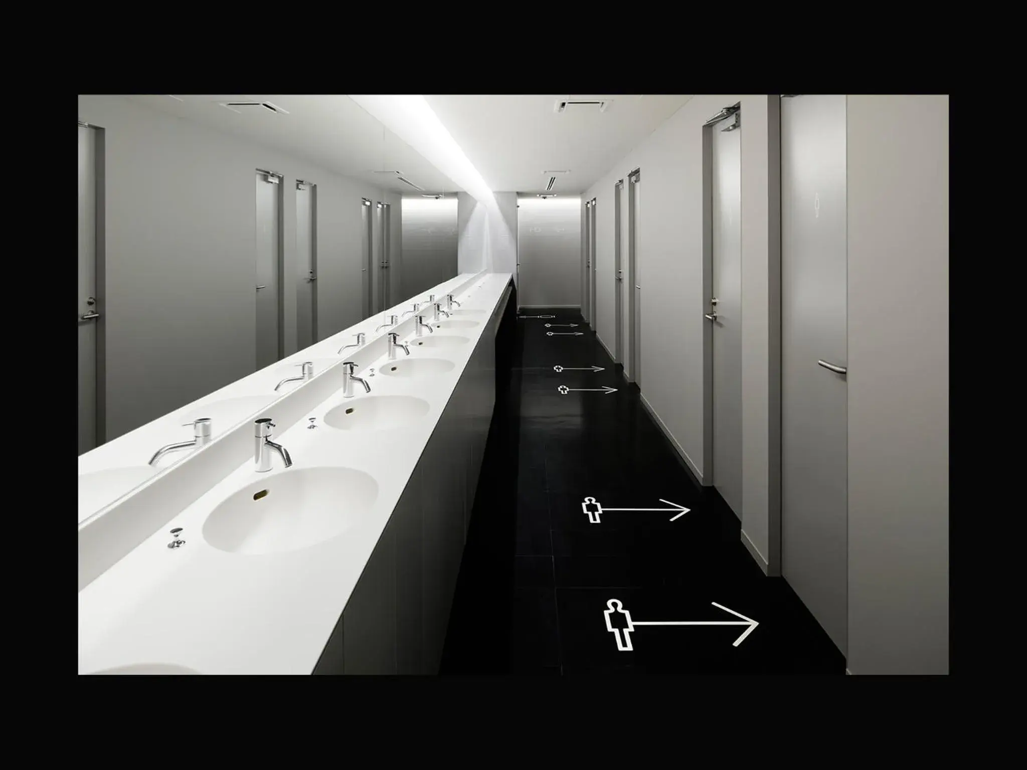 Area and facilities, Bathroom in Nine Hours Sendai