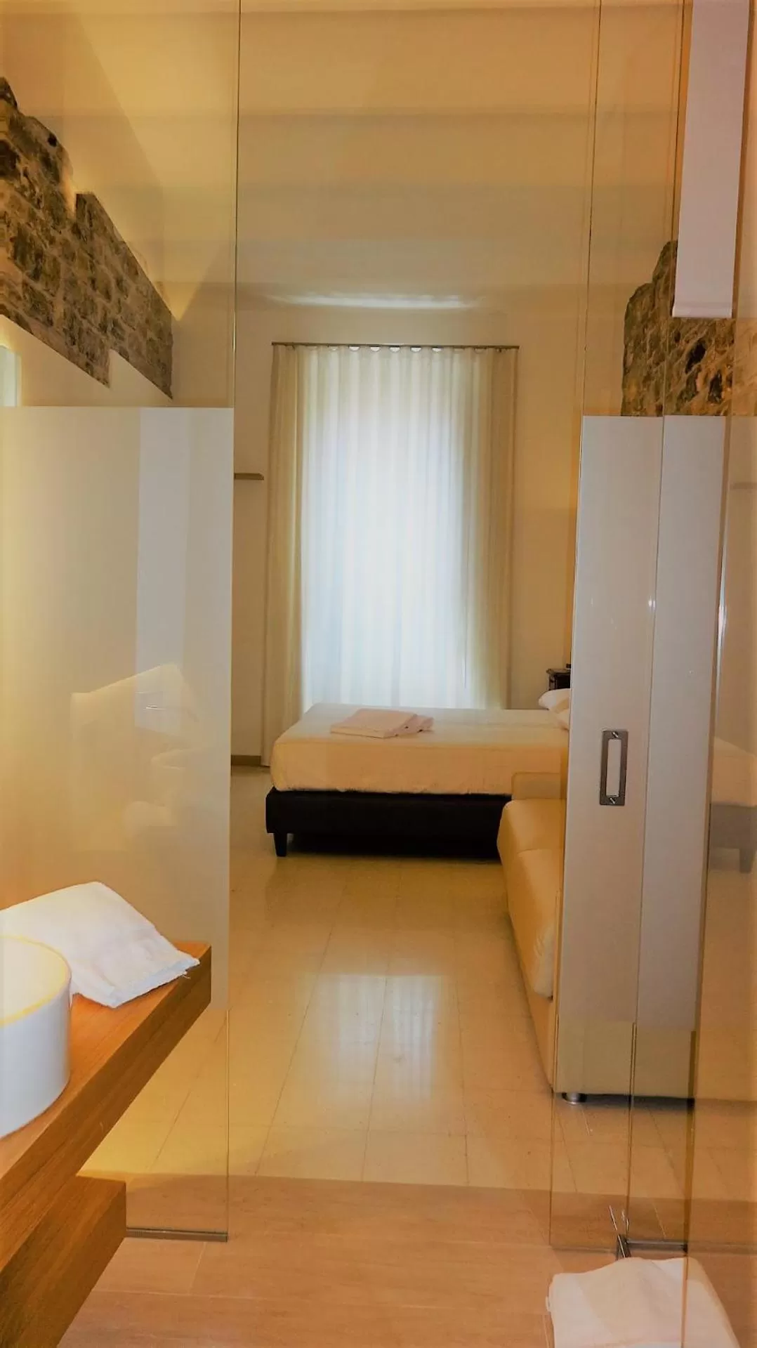 Bathroom, Bed in Portica10 Assisi