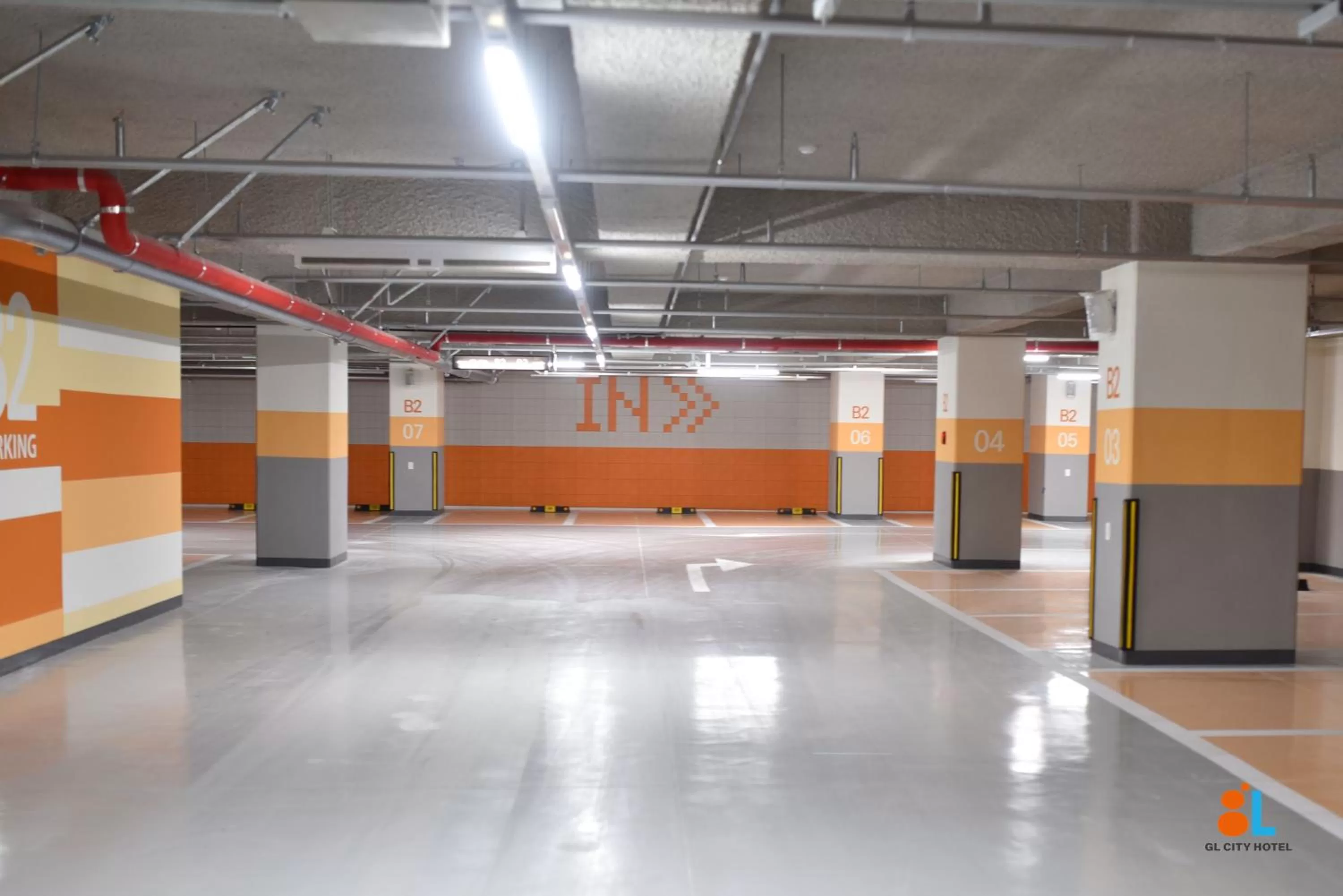 Area and facilities in GL City Hotel Incheon Airport