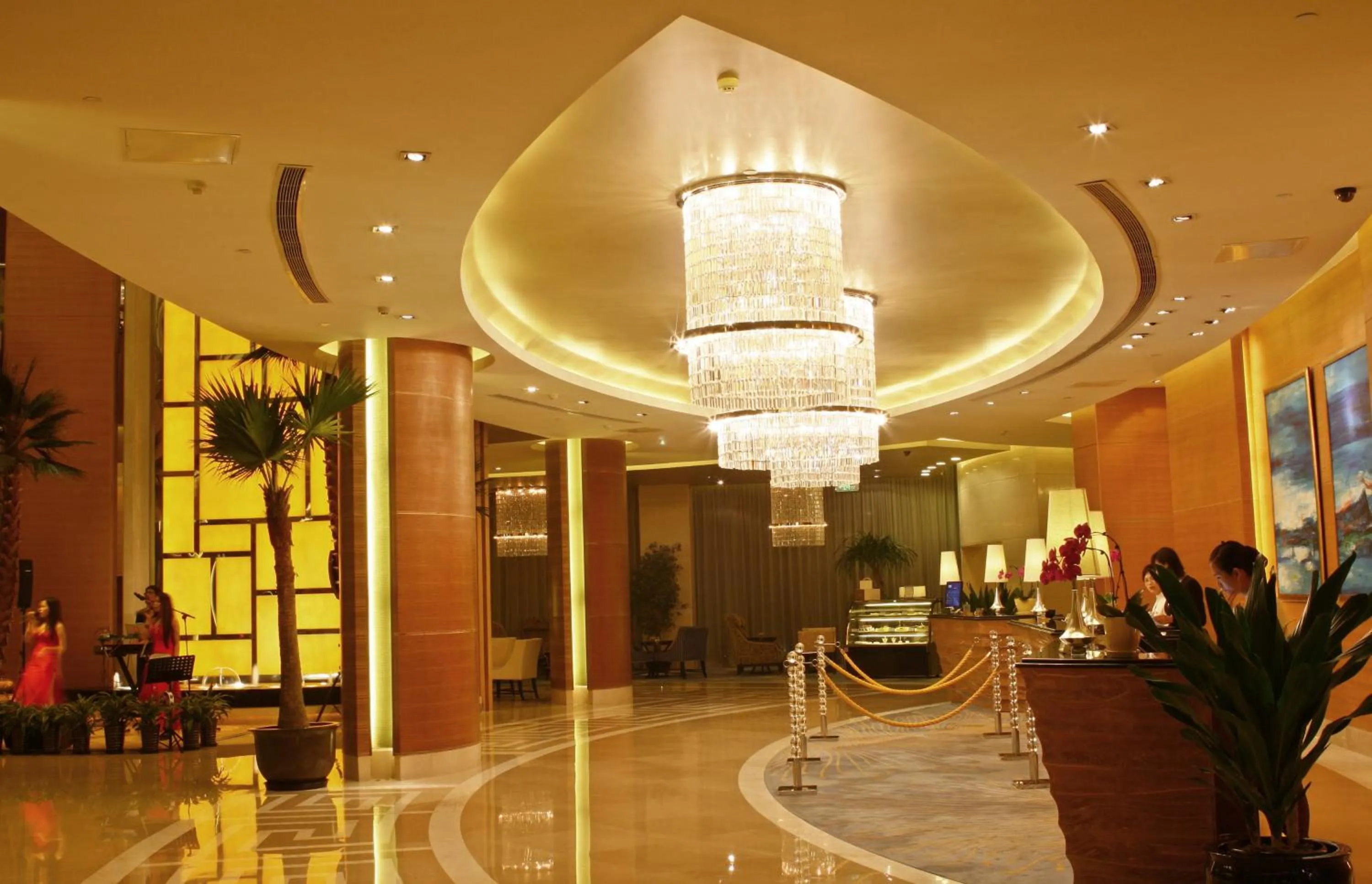 Lobby or reception in Wenjin Hotel, Beijing