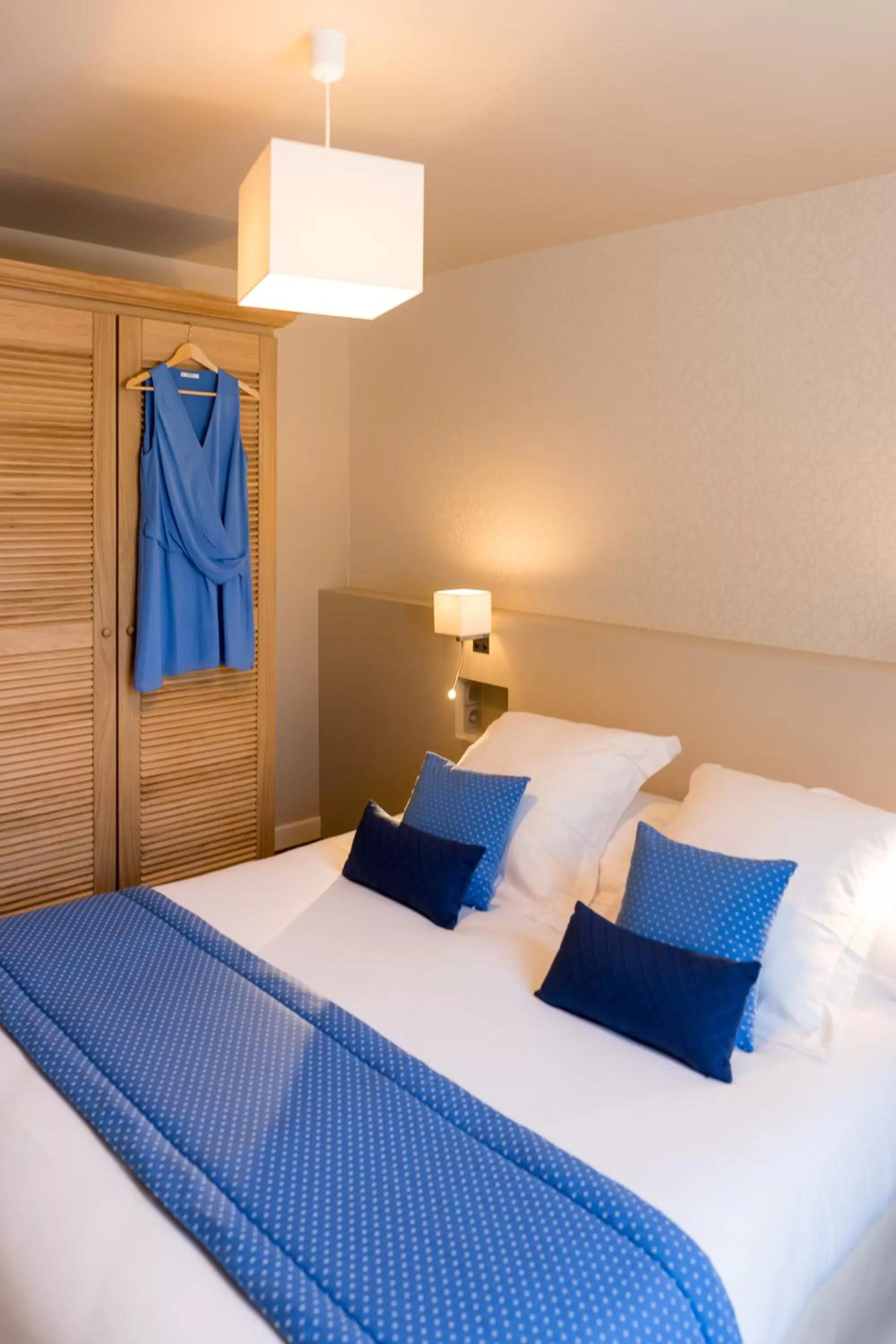 Bedroom, Bed in Villa Odette