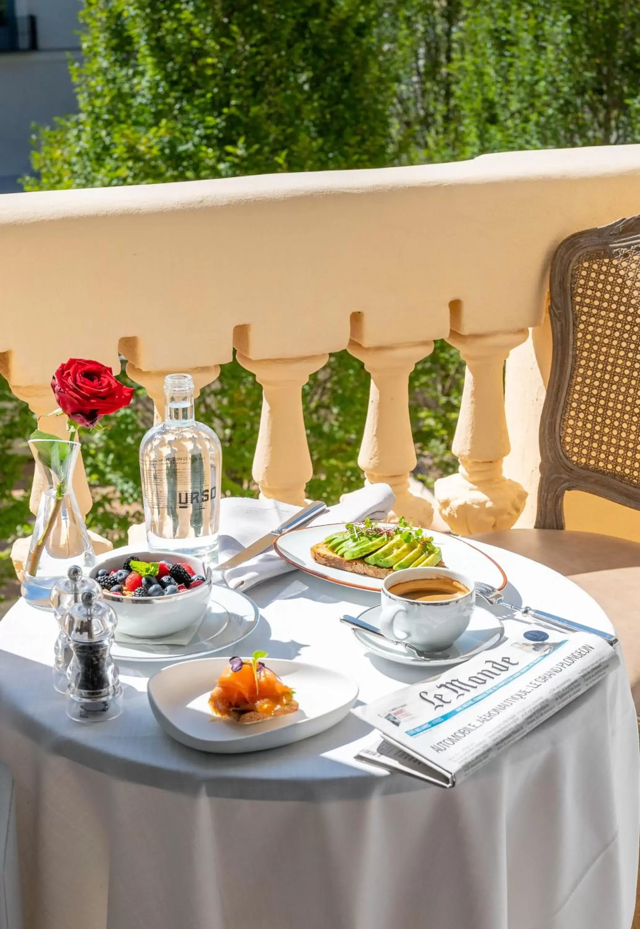 Continental breakfast in URSO Hotel & Spa, a Small Luxury Hotel of the World