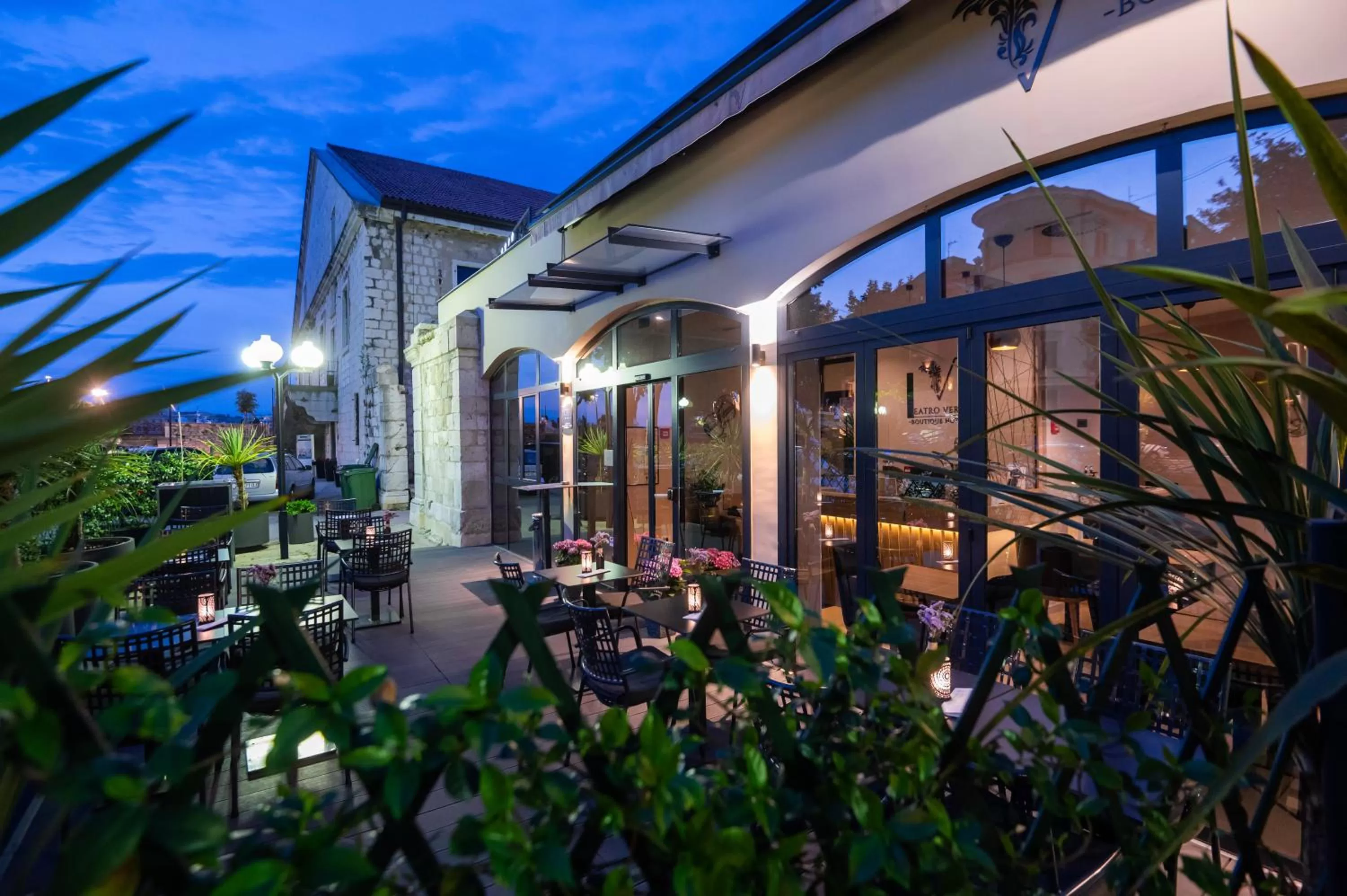 Patio in Teatro Verdi Boutique Hotel
